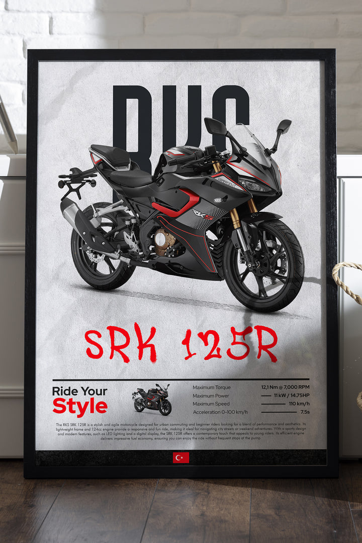 RKS SRK 125R Kırmızı