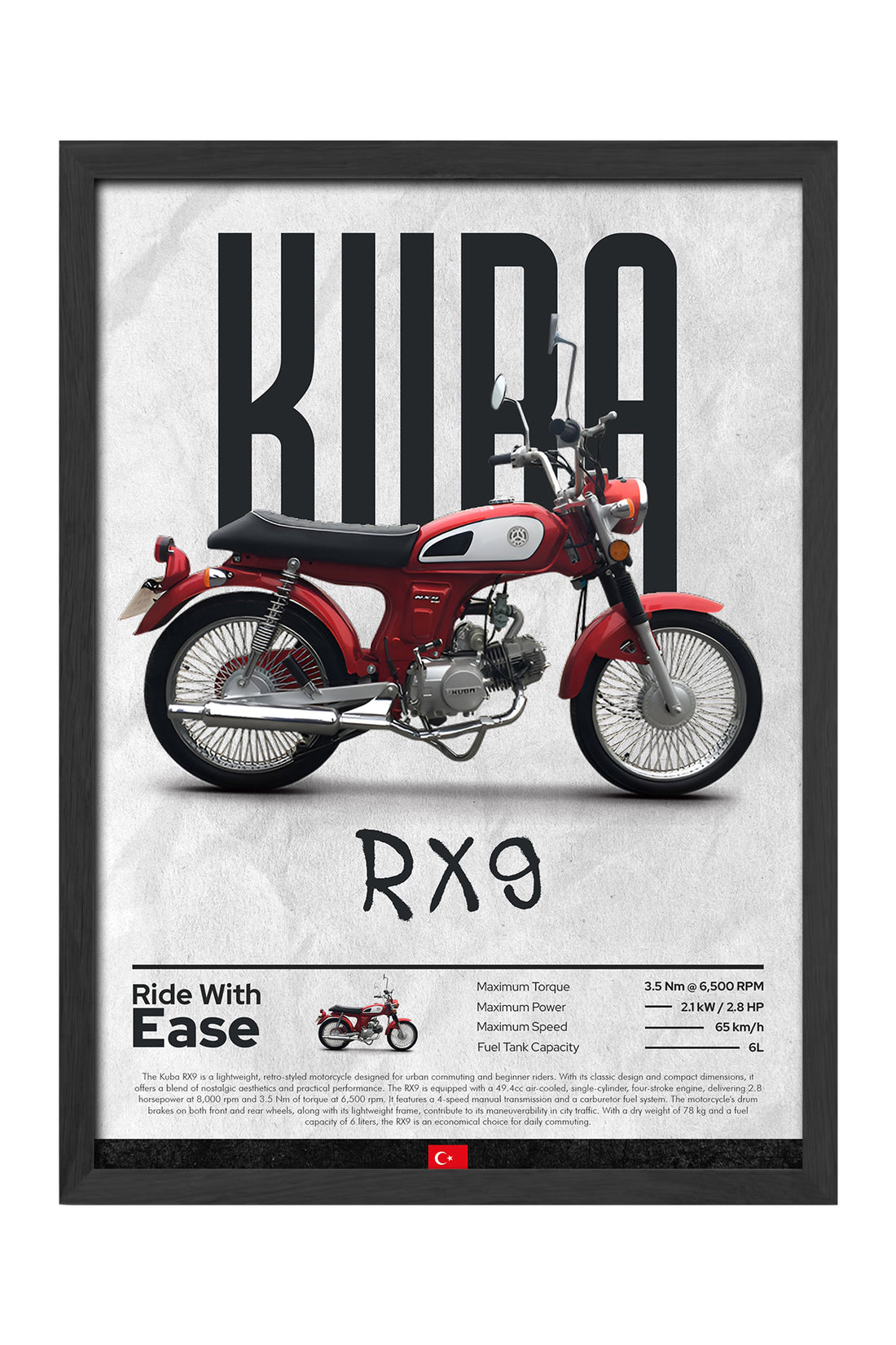 Kuba RX 9 - tablo