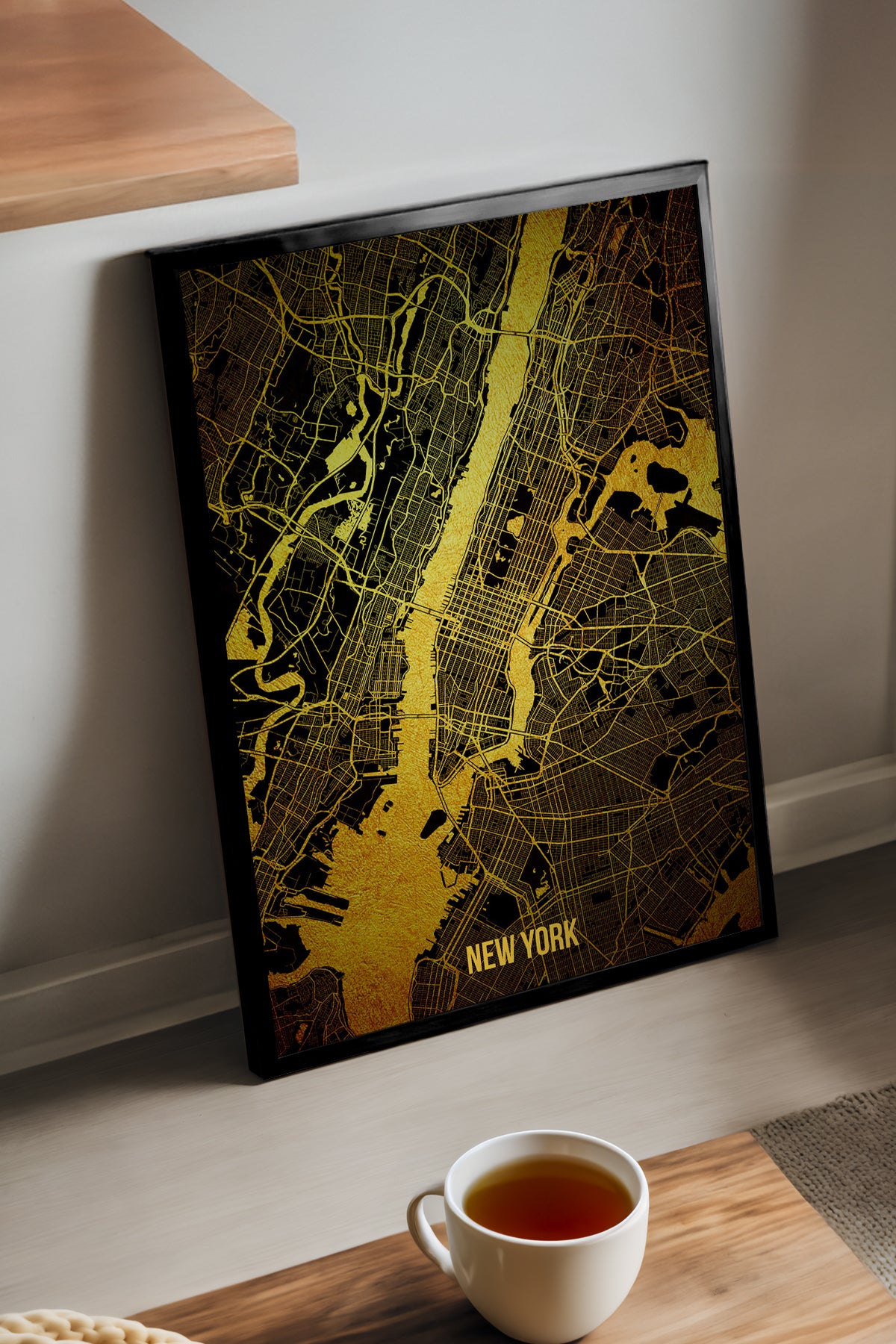 New York Şehir Haritası - tablo