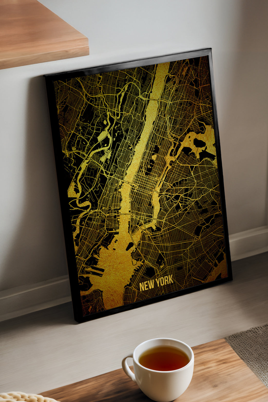 New York Şehir Haritası - tablo