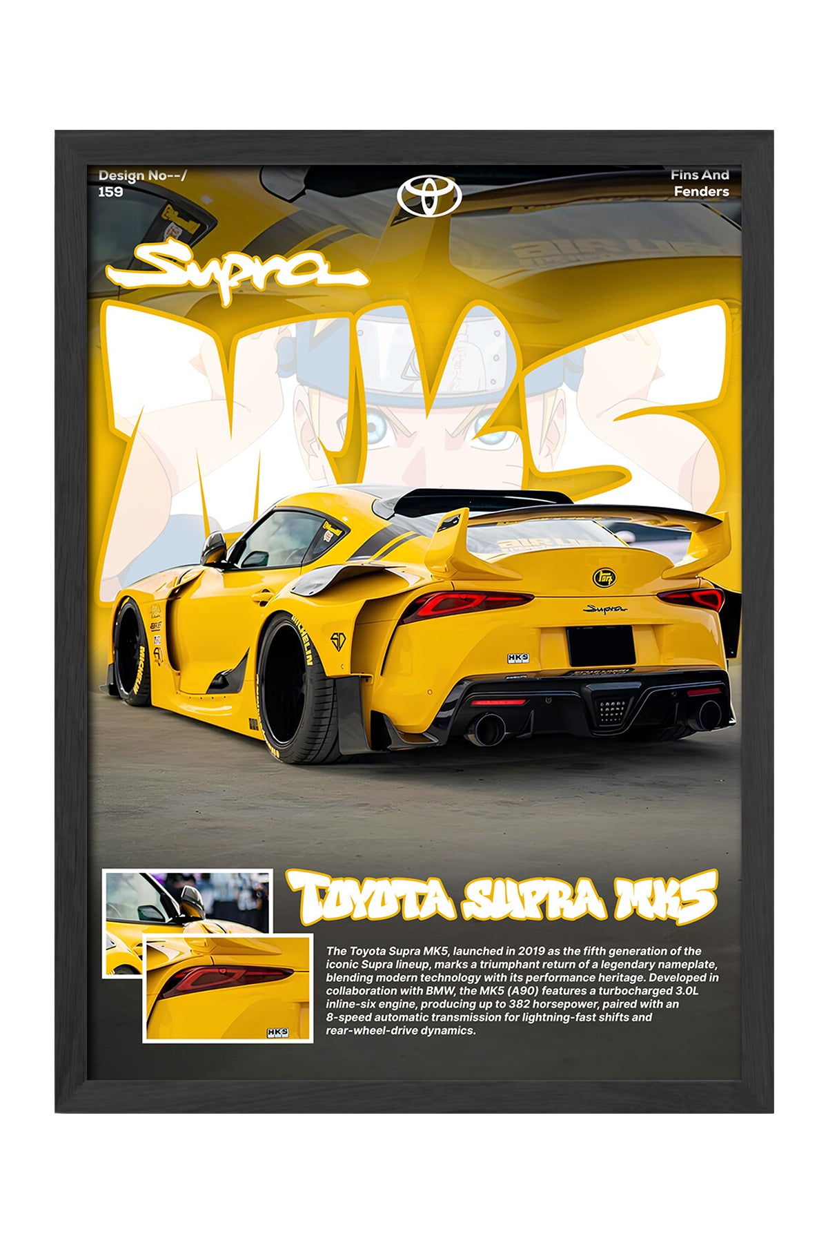 Toyota Supra MK5 - tablo