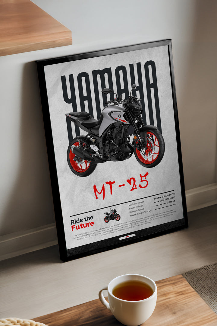 Yamaha MT-25 Beyaz