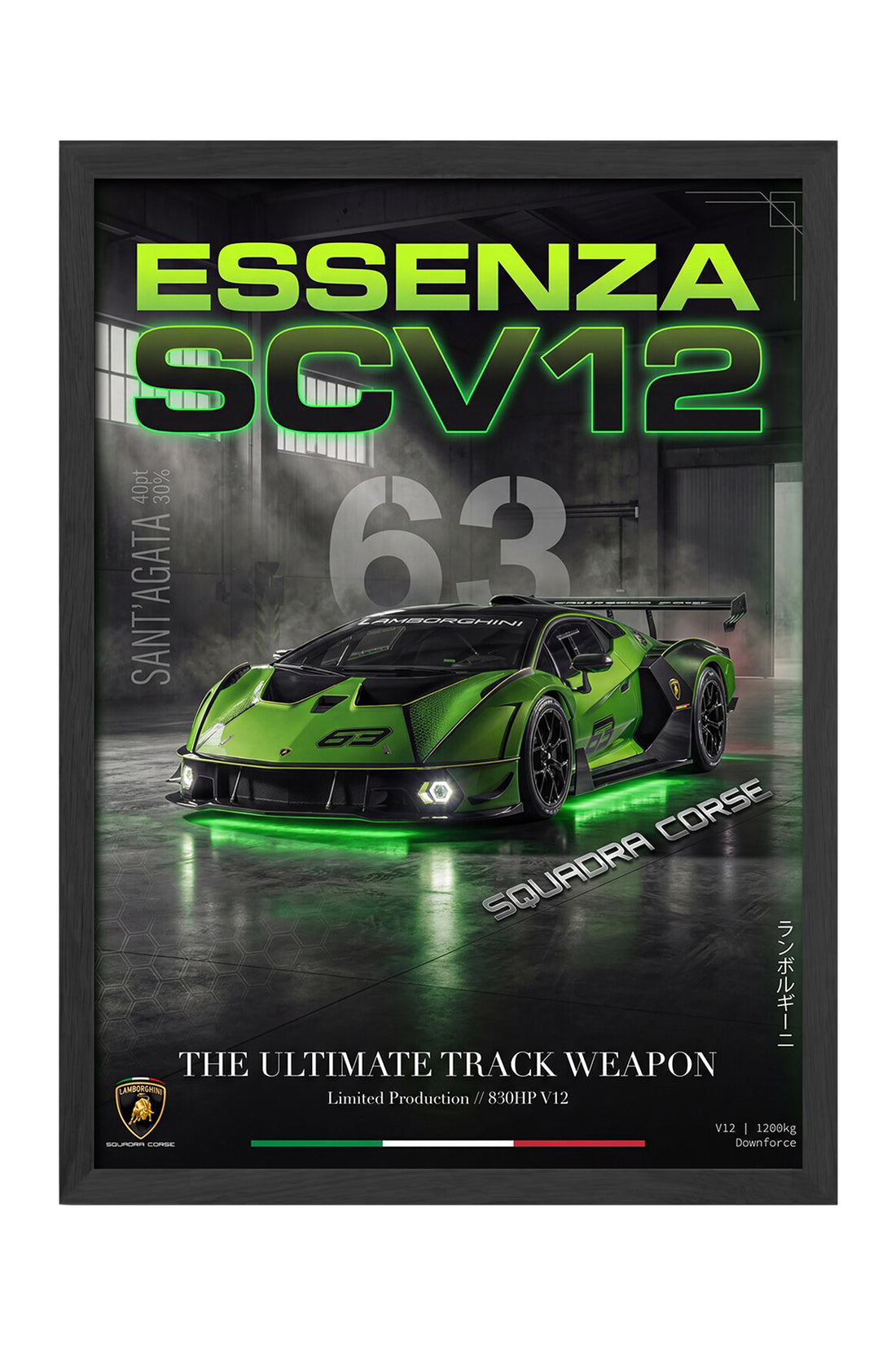 Lamborghini Essenza - tablo