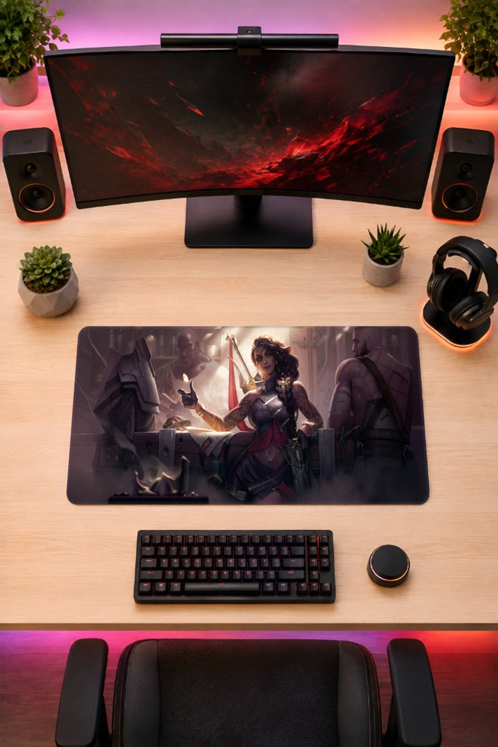League of Legends Samira - mousepad