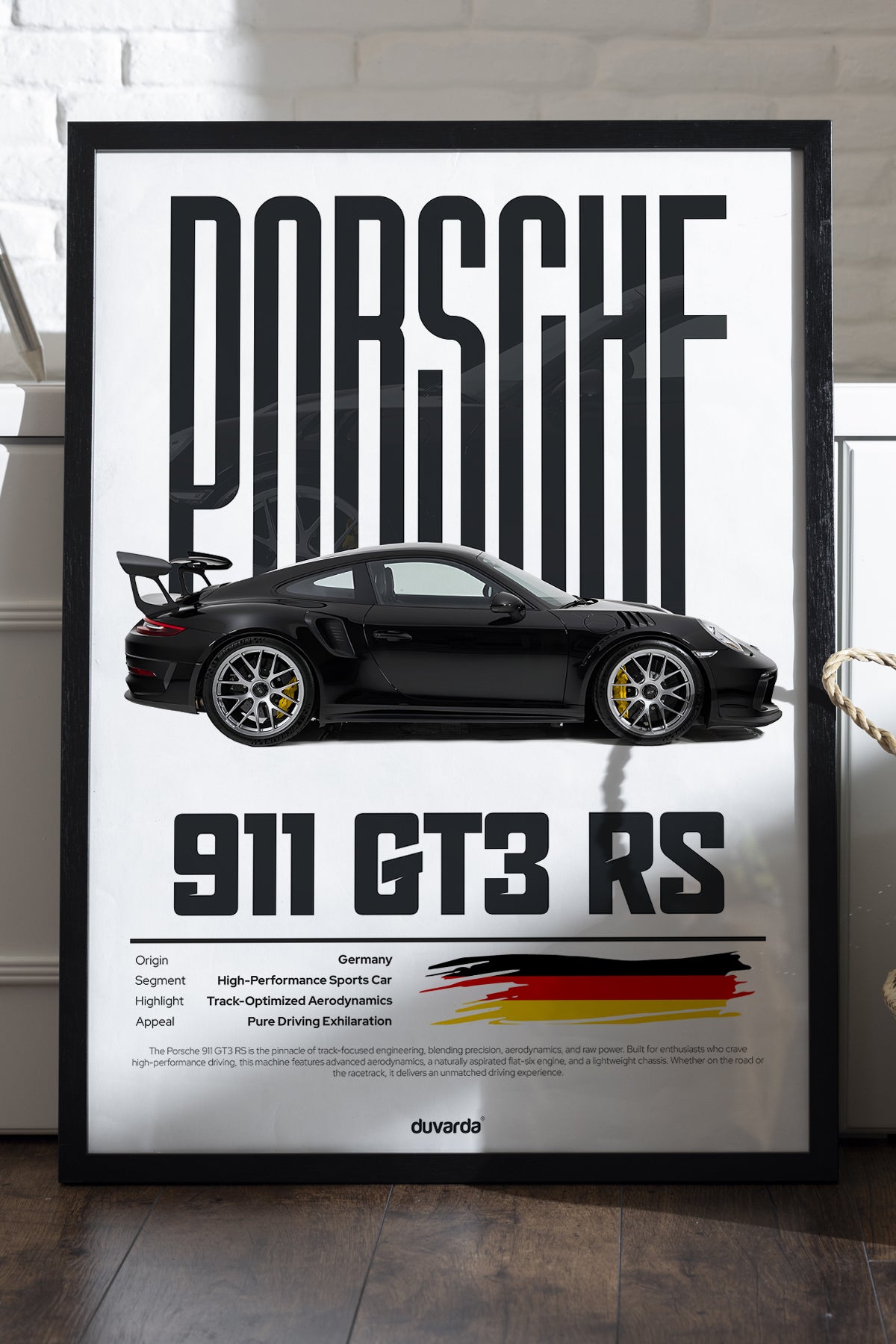 Porsche 911 - tablo