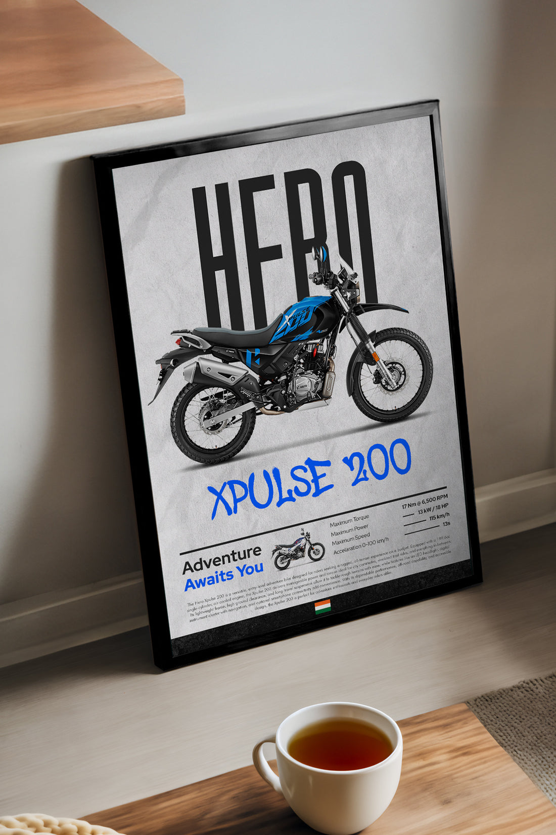 Hero X Pulse 200 Mavi
