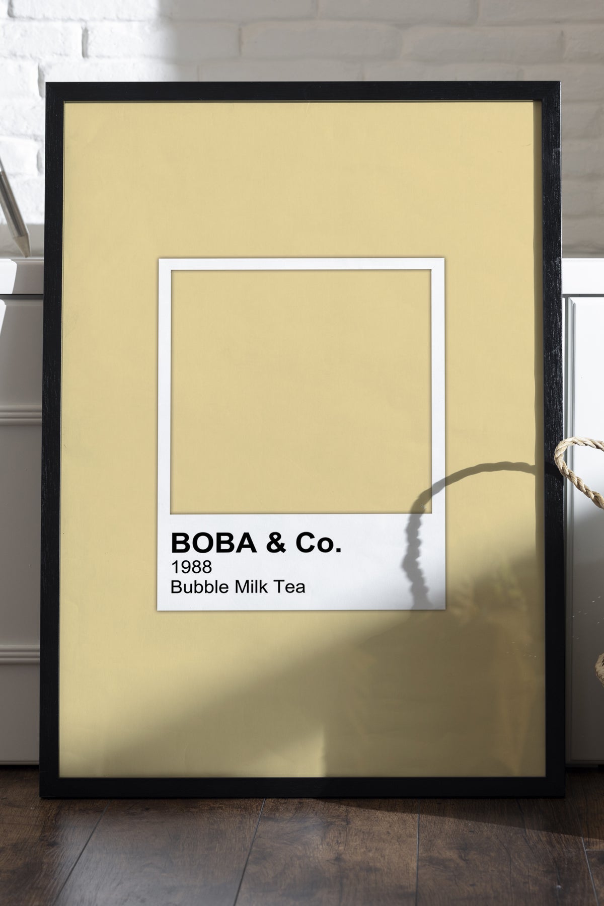 Pantone Bubble Milk - tablo