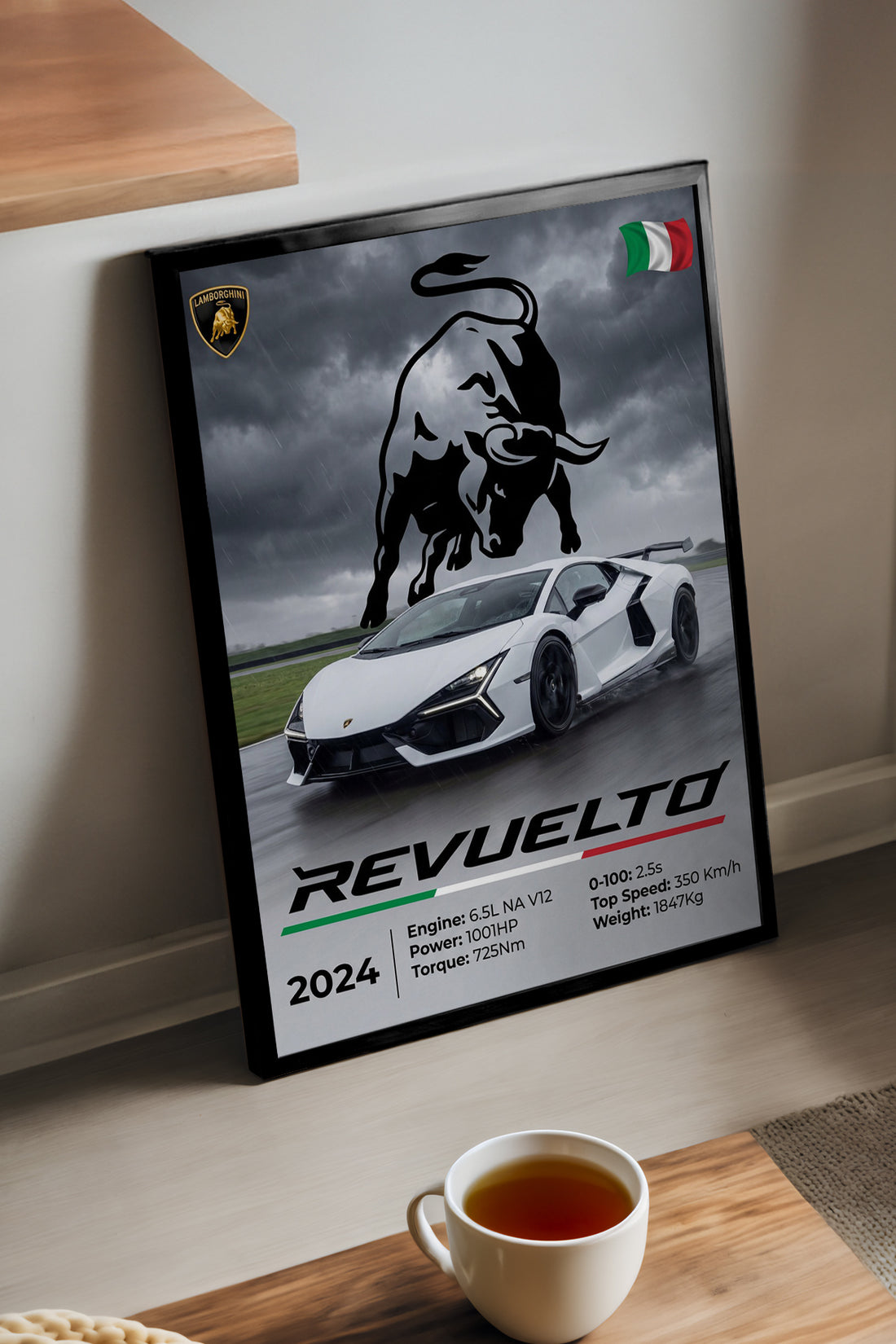 Lamborghini Revuelto - tablo