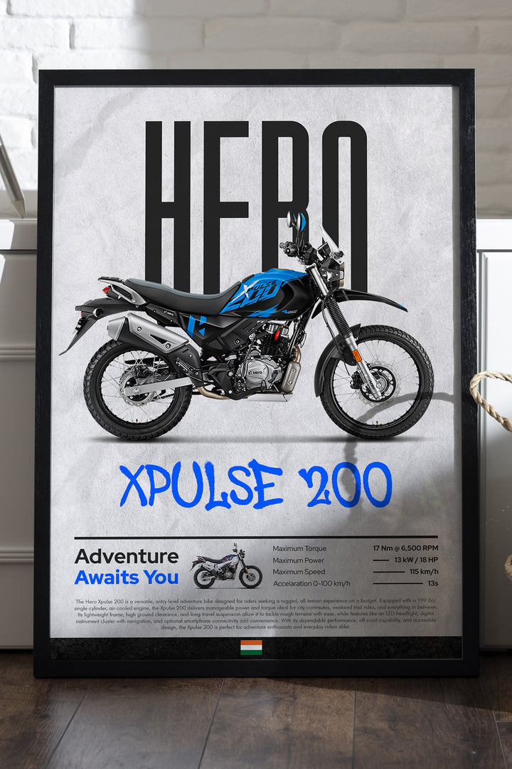 Hero X Pulse 200 Mavi