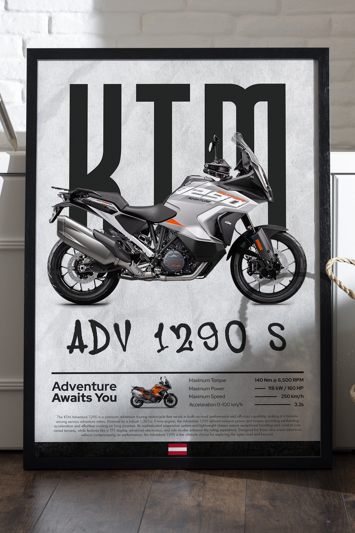 KTM ADV 1290 S Beyaz