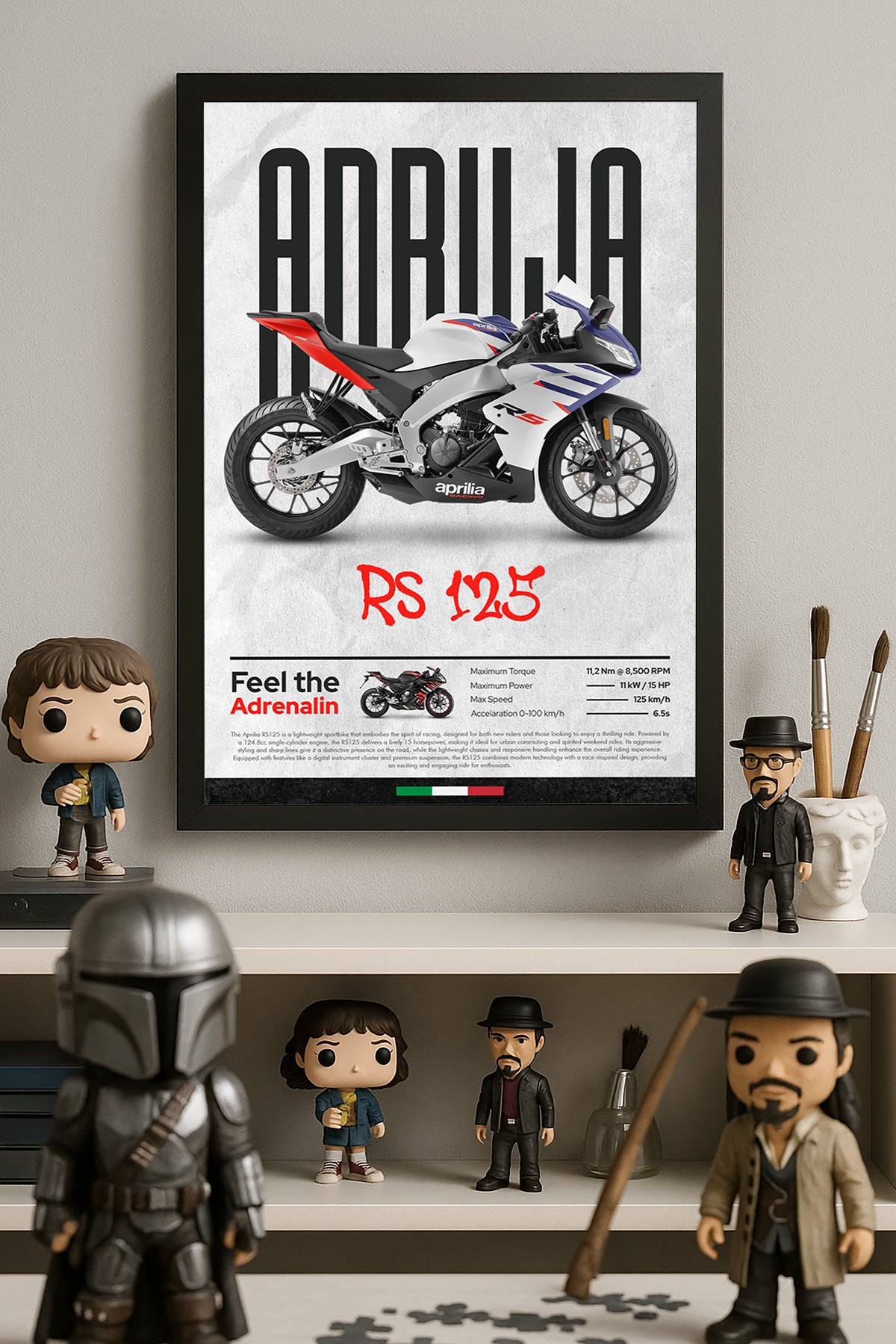 Aprilia RS 125 Beyaz