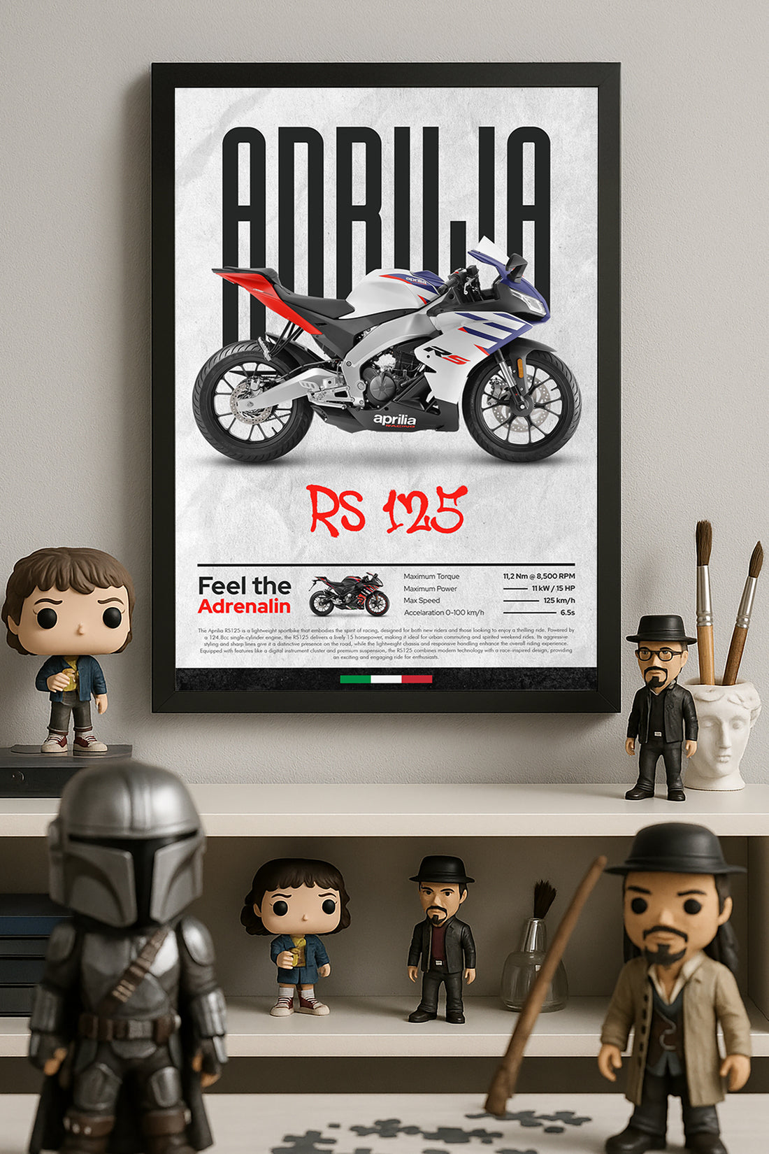 Aprilia RS 125 Beyaz
