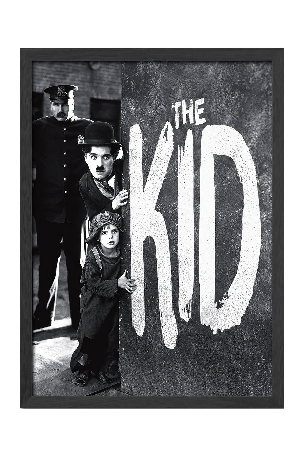 Charlie Chaplin The Kid - tablo