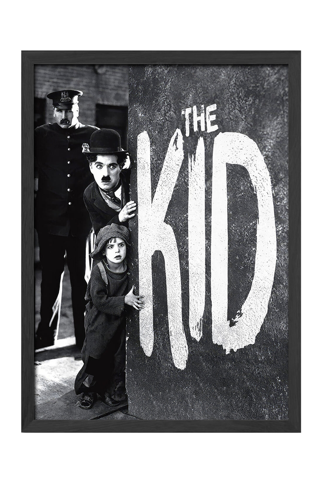 Charlie Chaplin The Kid - tablo