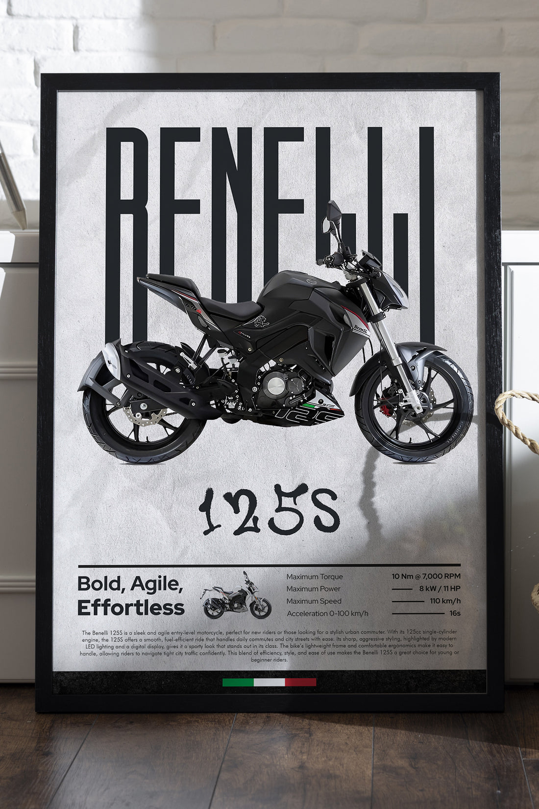 Benelli 125S Siyah