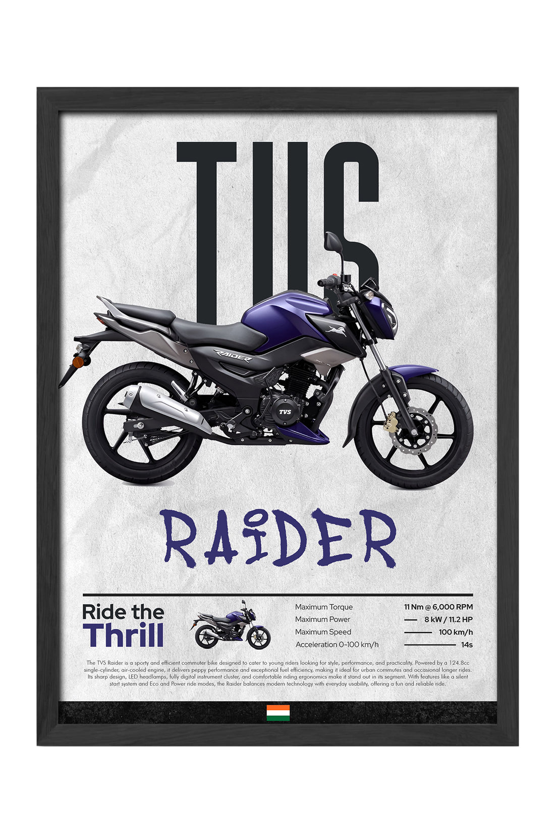 TVS Raider Mor