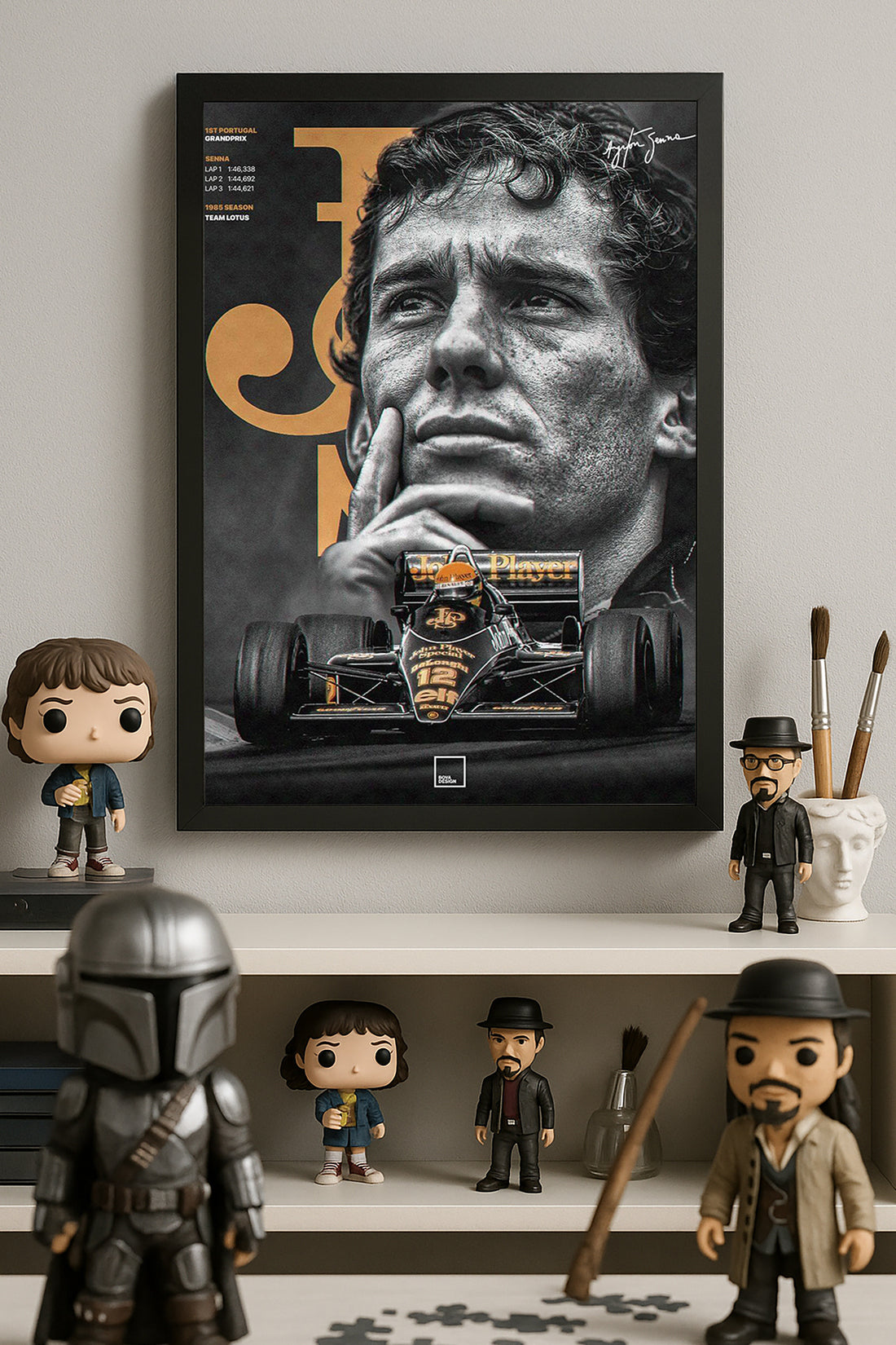 Ayrton Senna - tablo