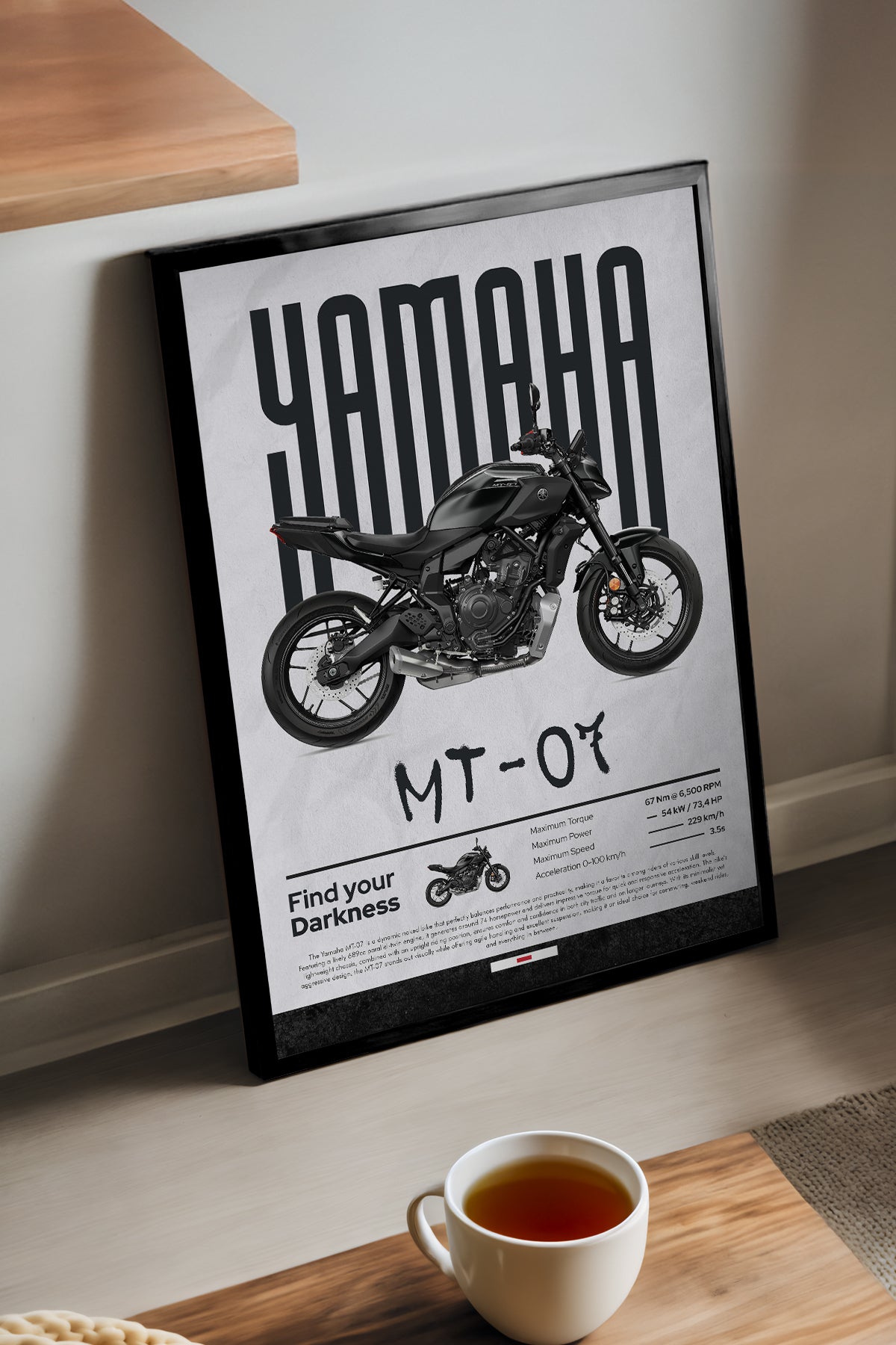 Yamaha MT-07 - tablo