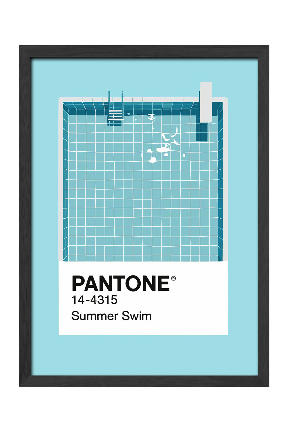Pantone Havuz Mavisi - tablo