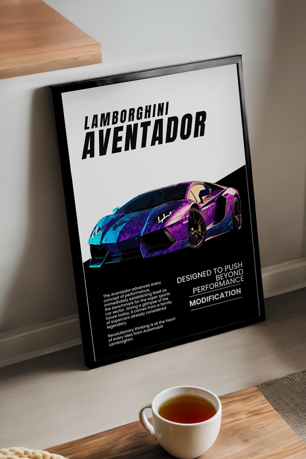 Lamborghini Aventador - tablo