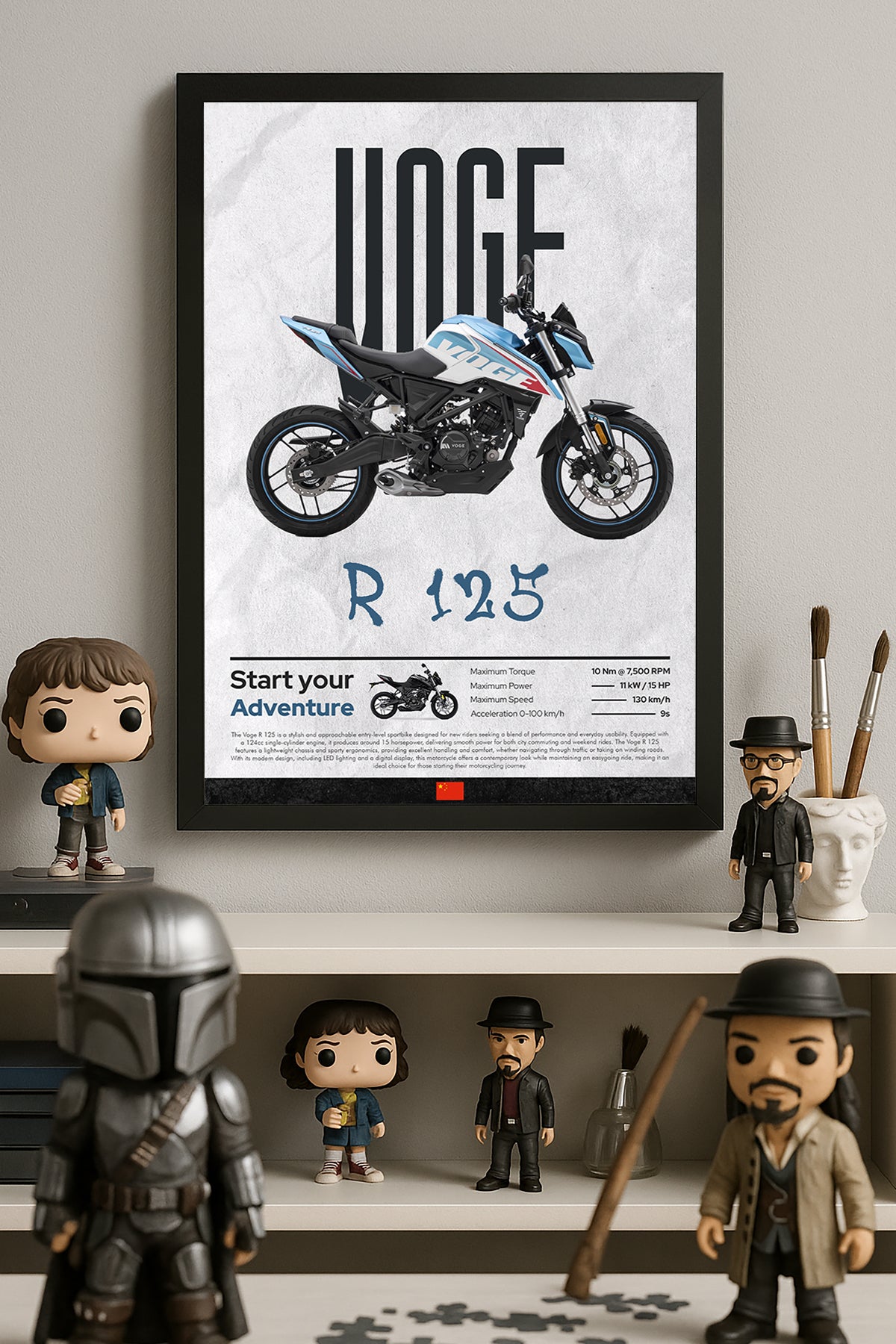 Voge R 125 Mavi