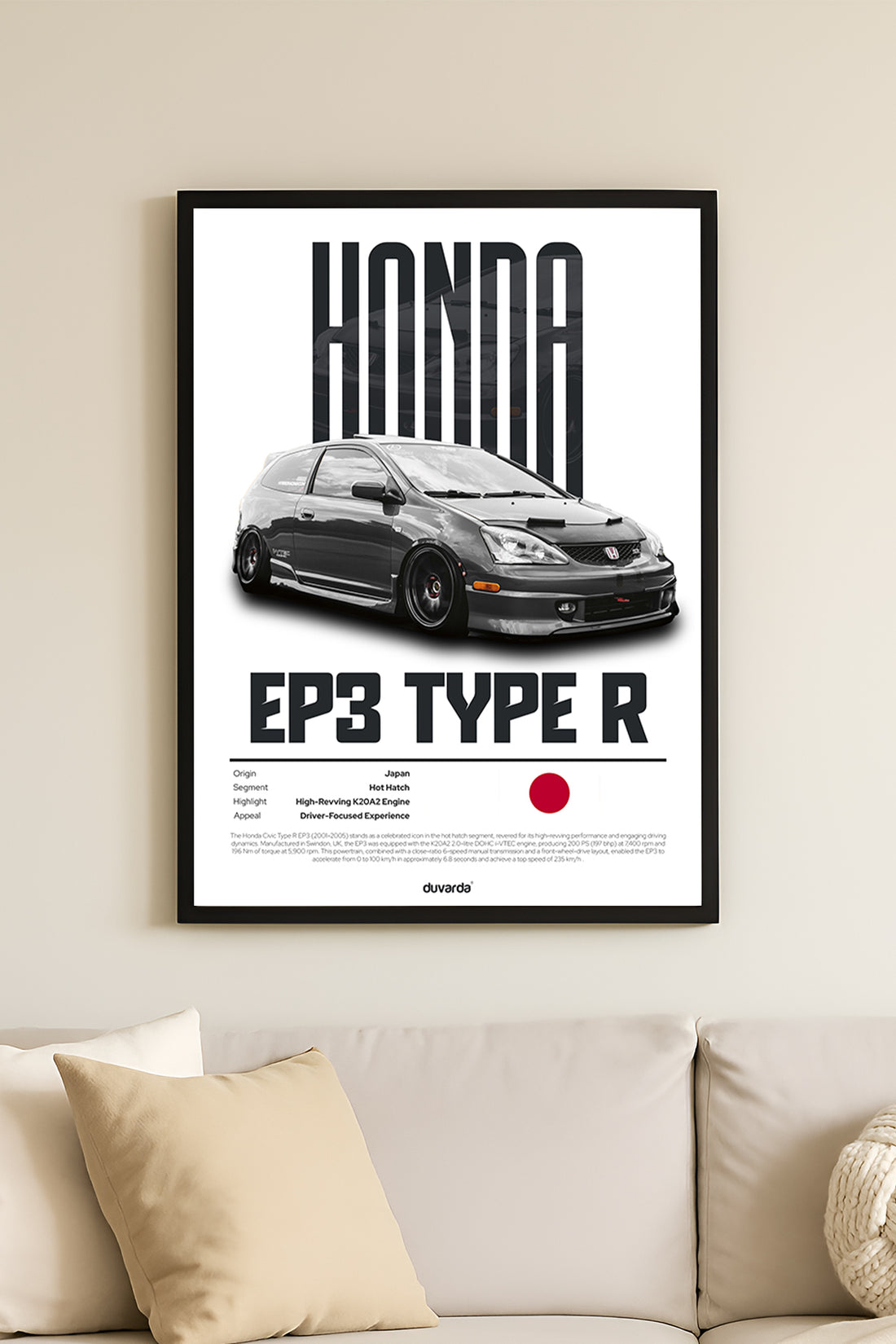 Honda Ep3 Type R Siyah