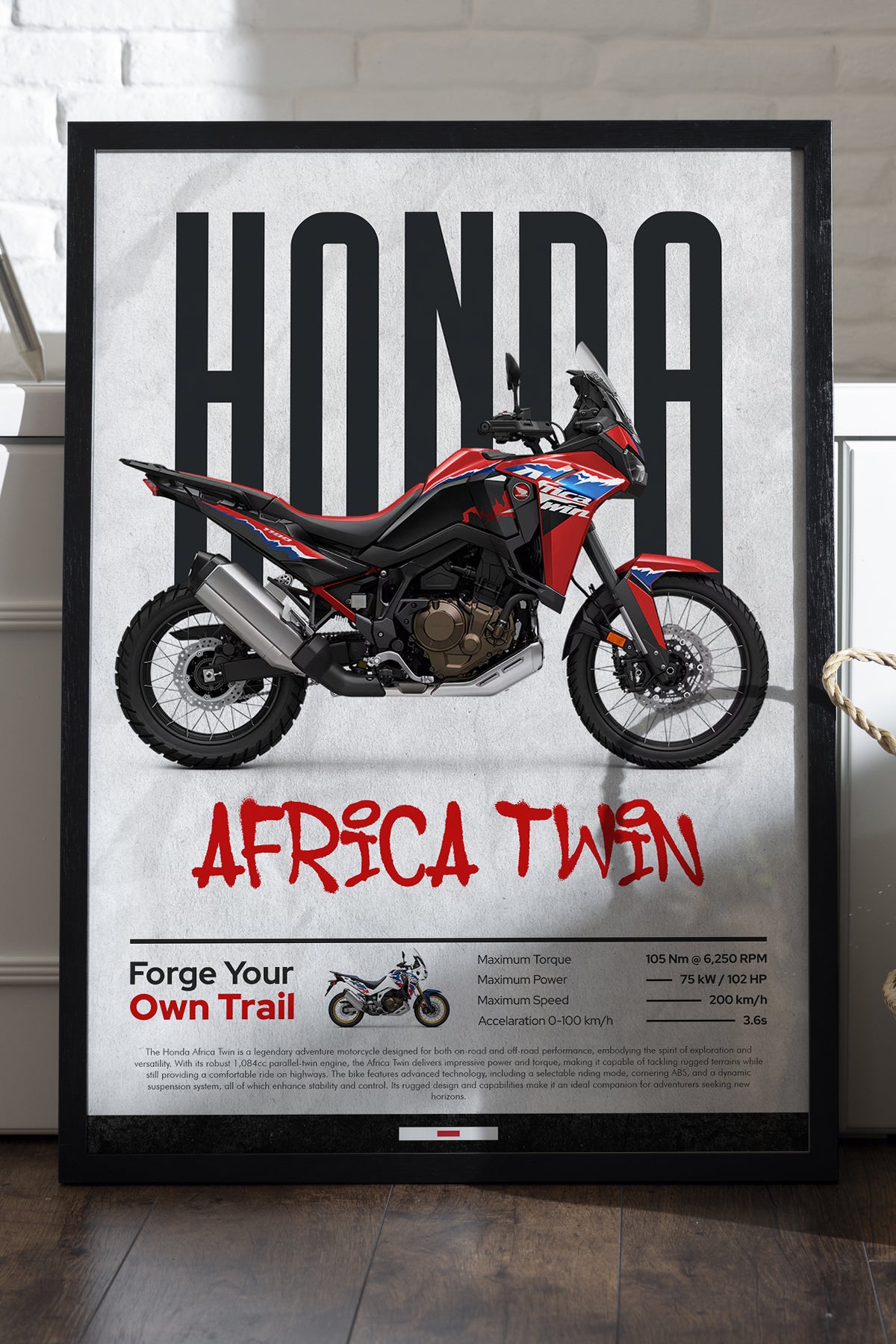 Honda Africa Twin Kırmızı