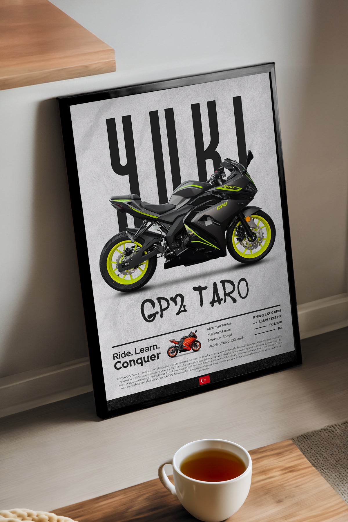 Yuki GP2 Taro Siyah