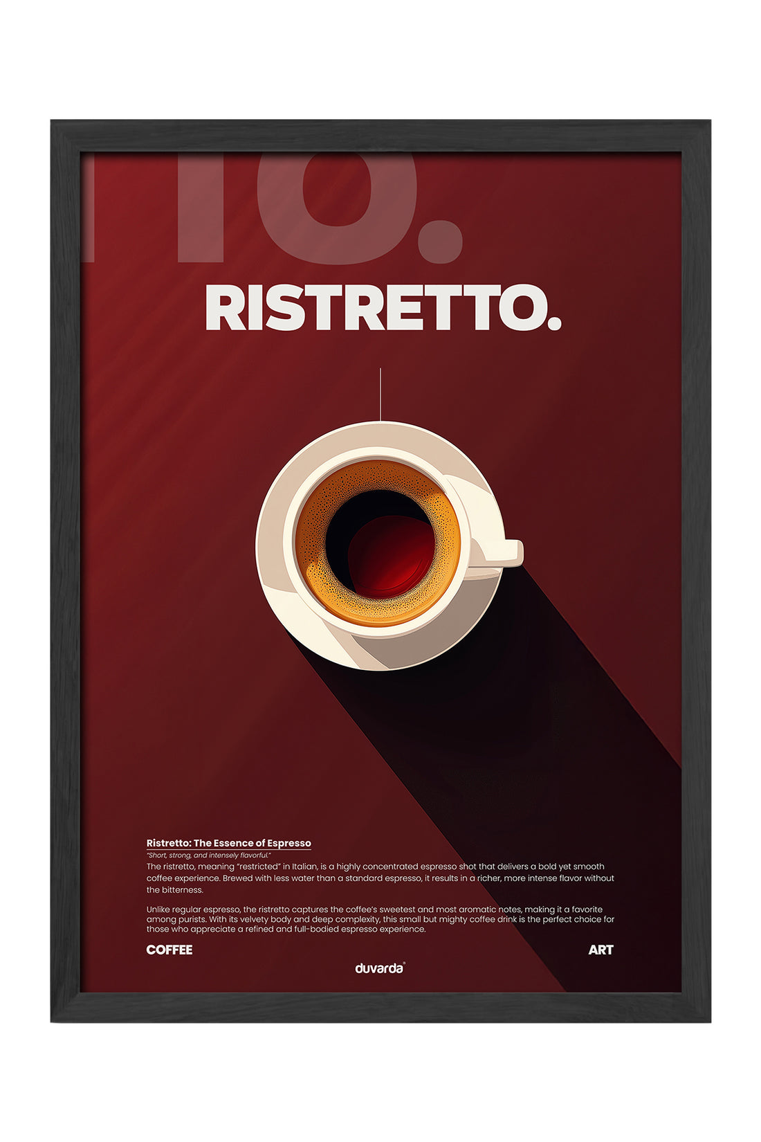 Ristretto Kahve - tablo