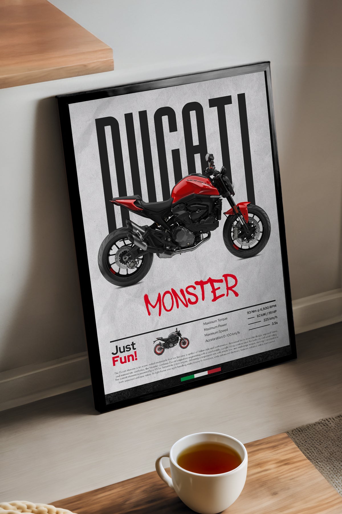Ducati Monster Kırmızı