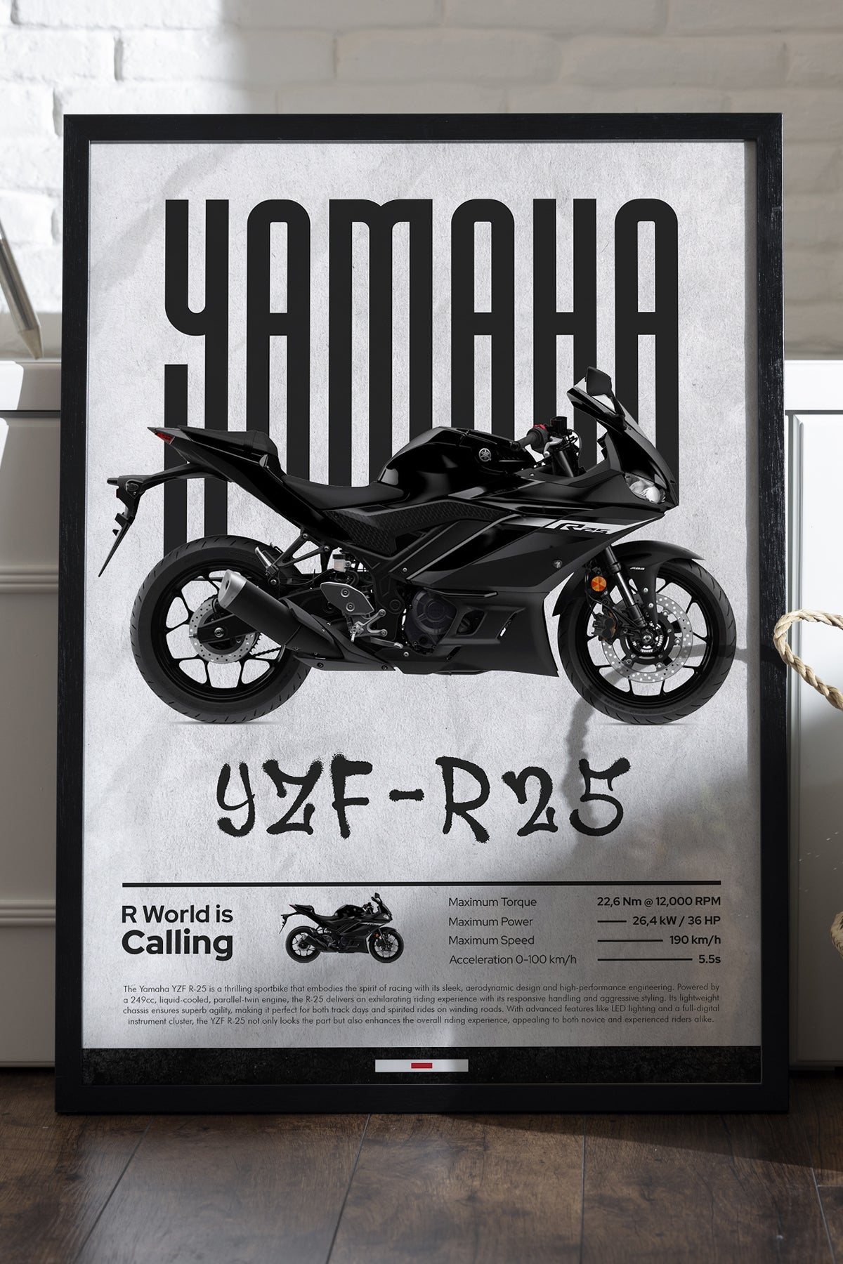 Yamaha YZF-R25 Siyah