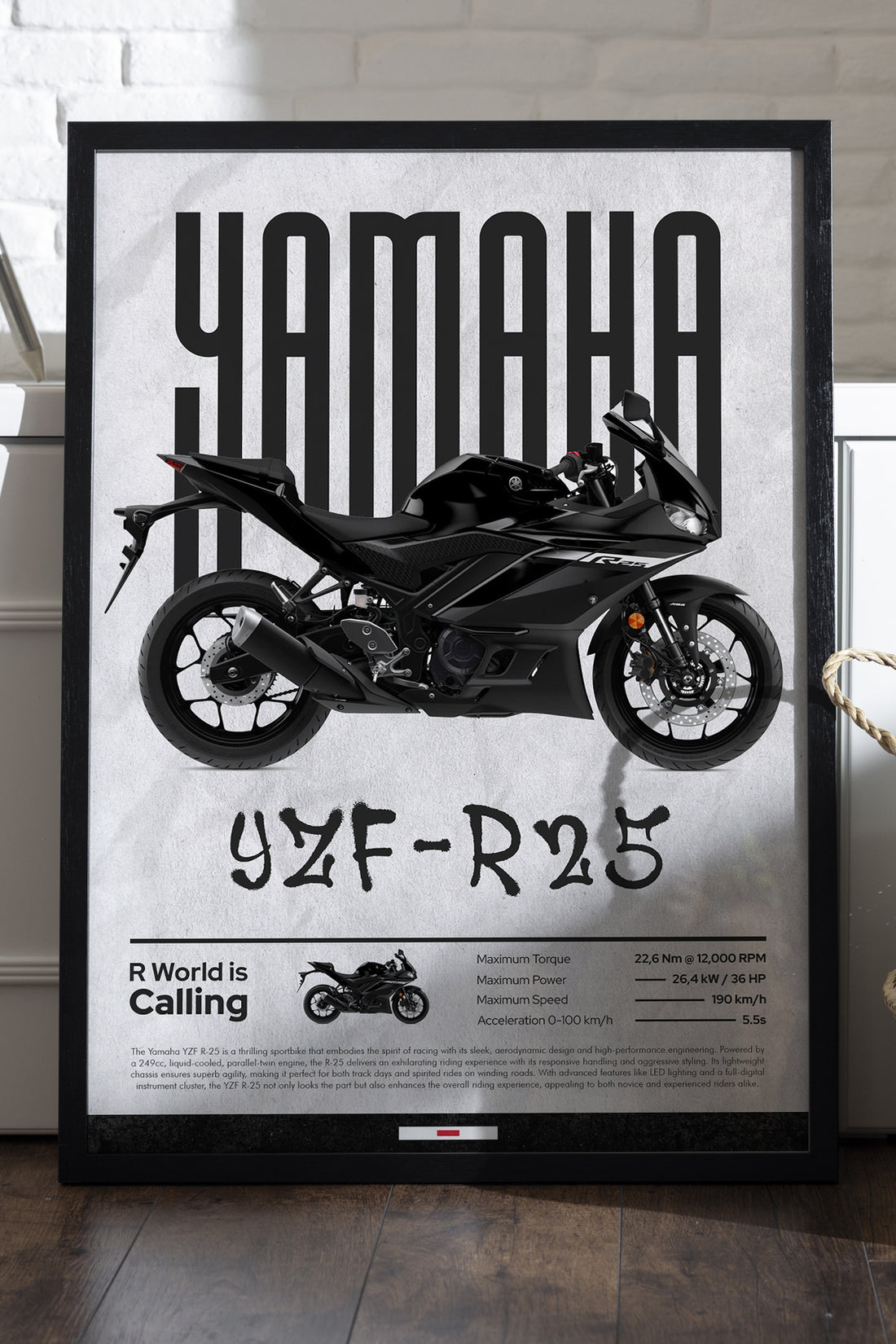Yamaha YZF-R25 Siyah