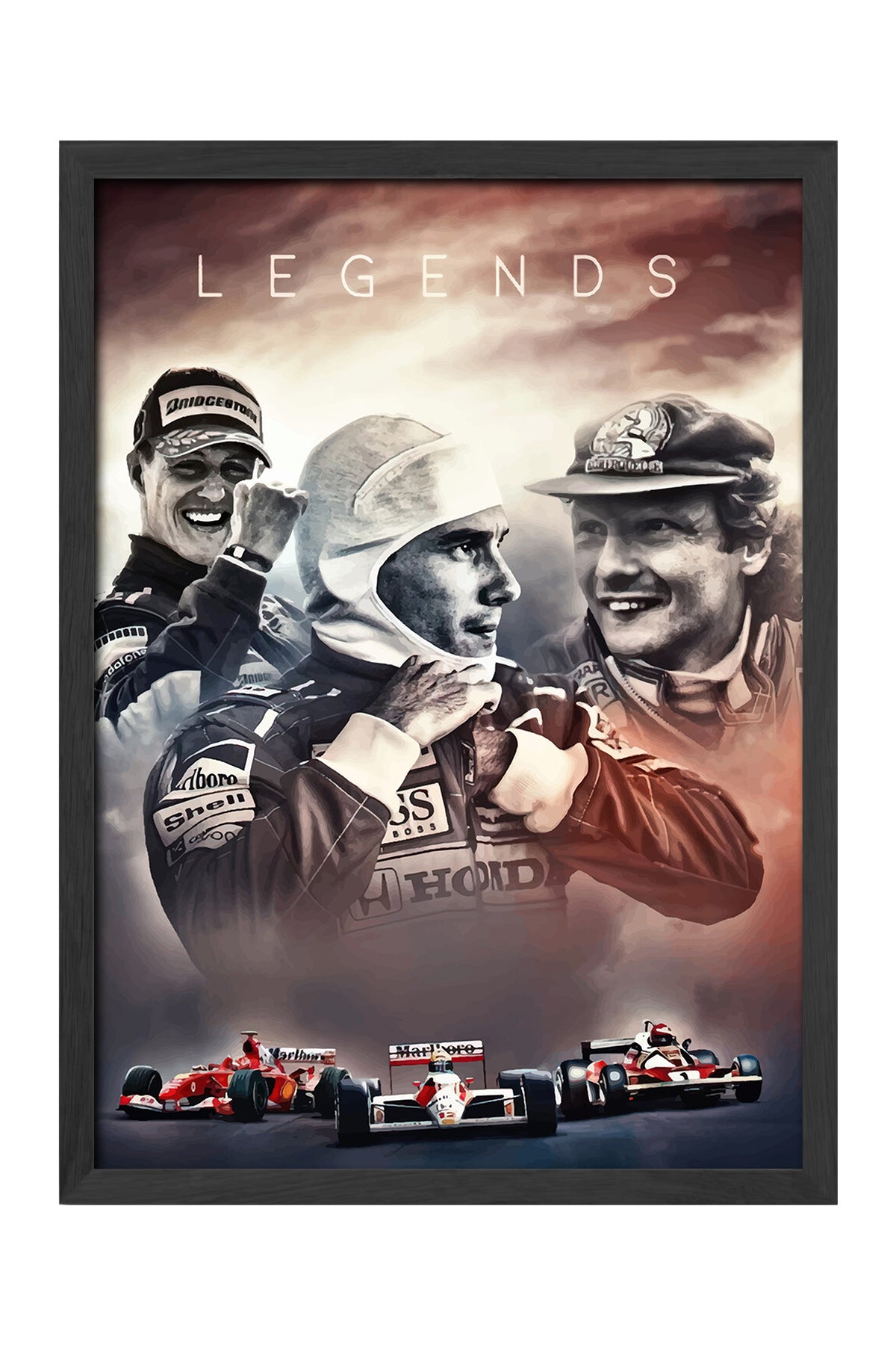 Formula 1 Efsaneler - tablo