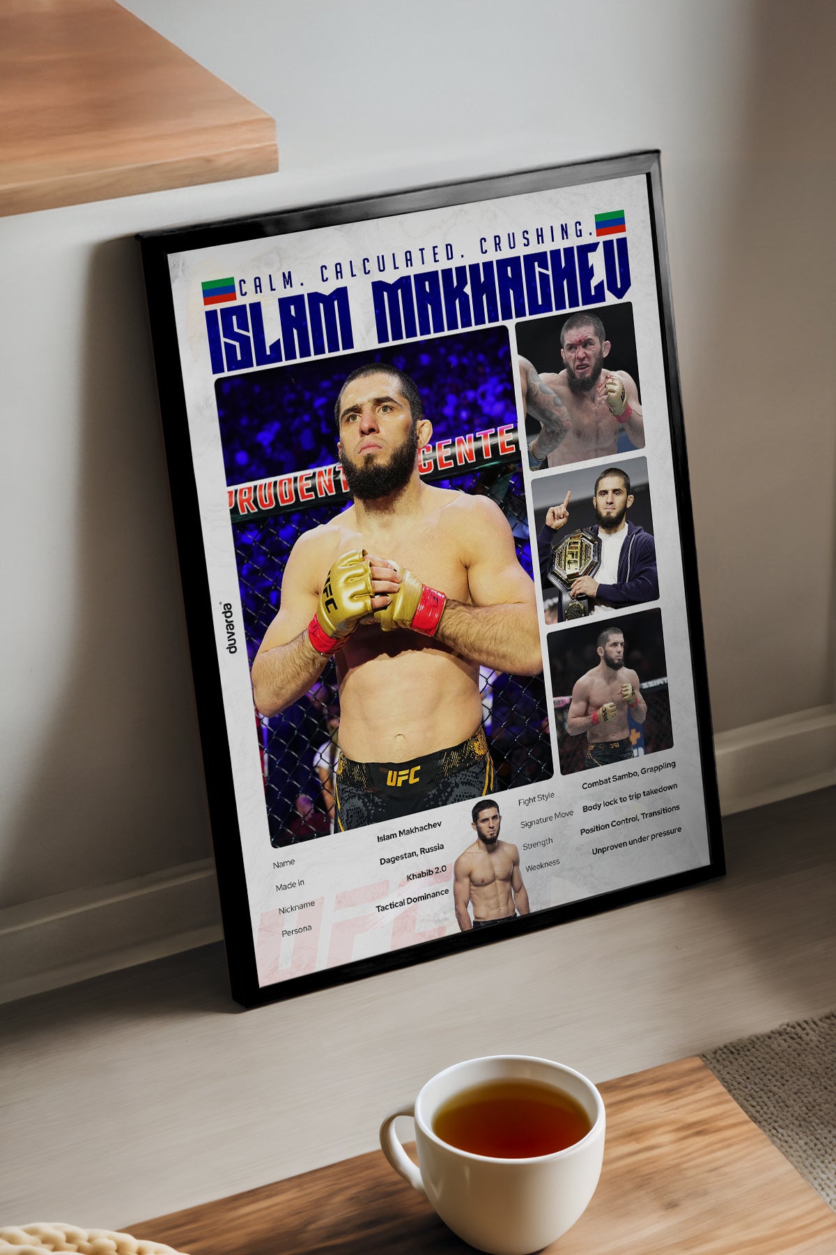 Islam Makhachev UFC - tablo