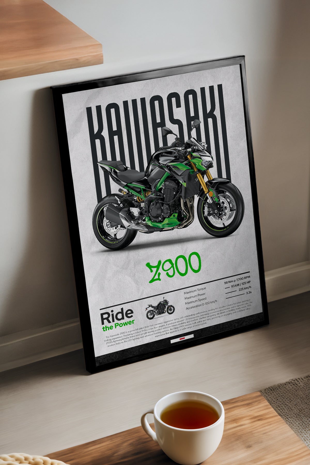 Kawasaki Z900 - tablo
