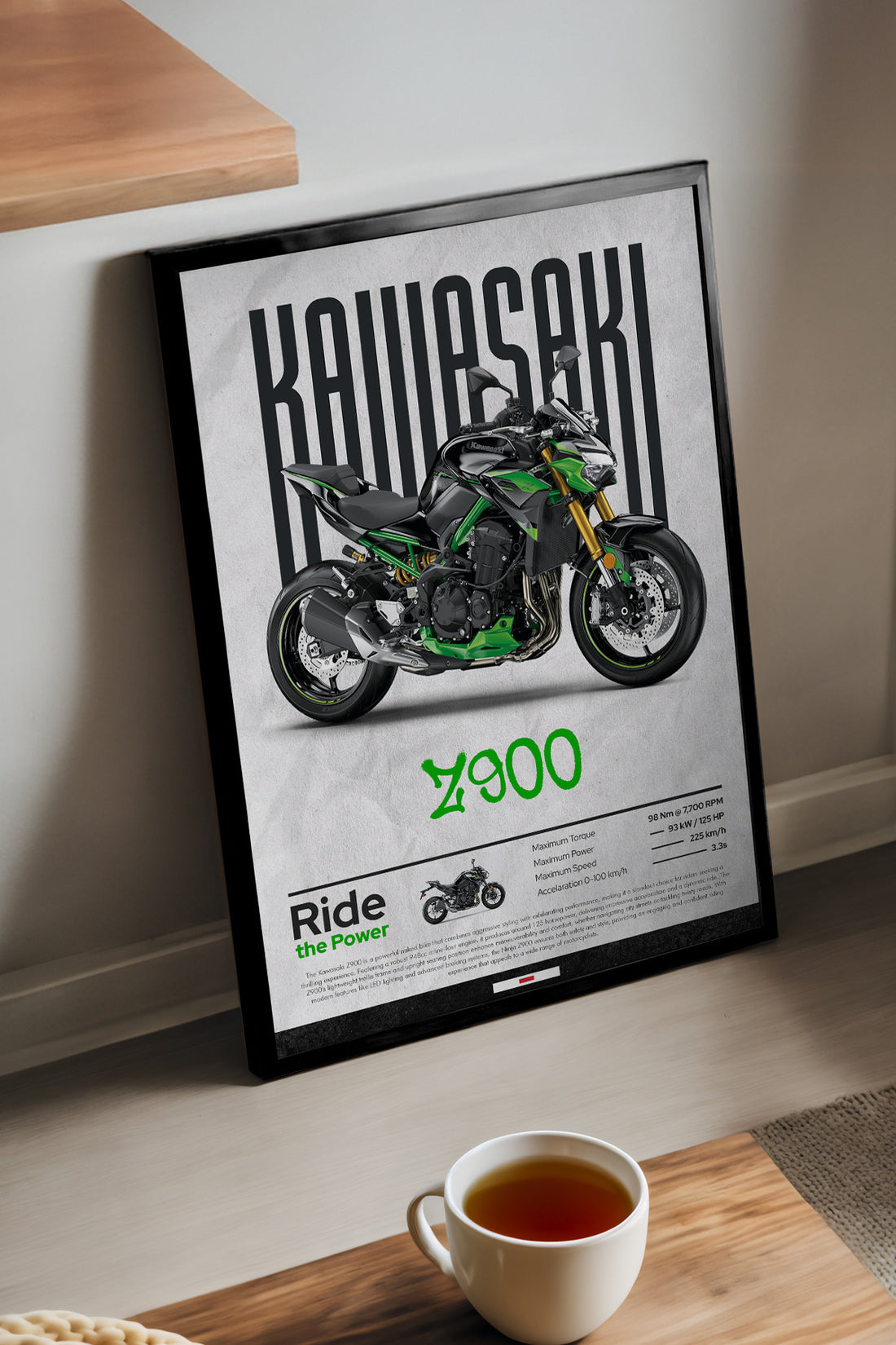 Kawasaki Z900 - tablo