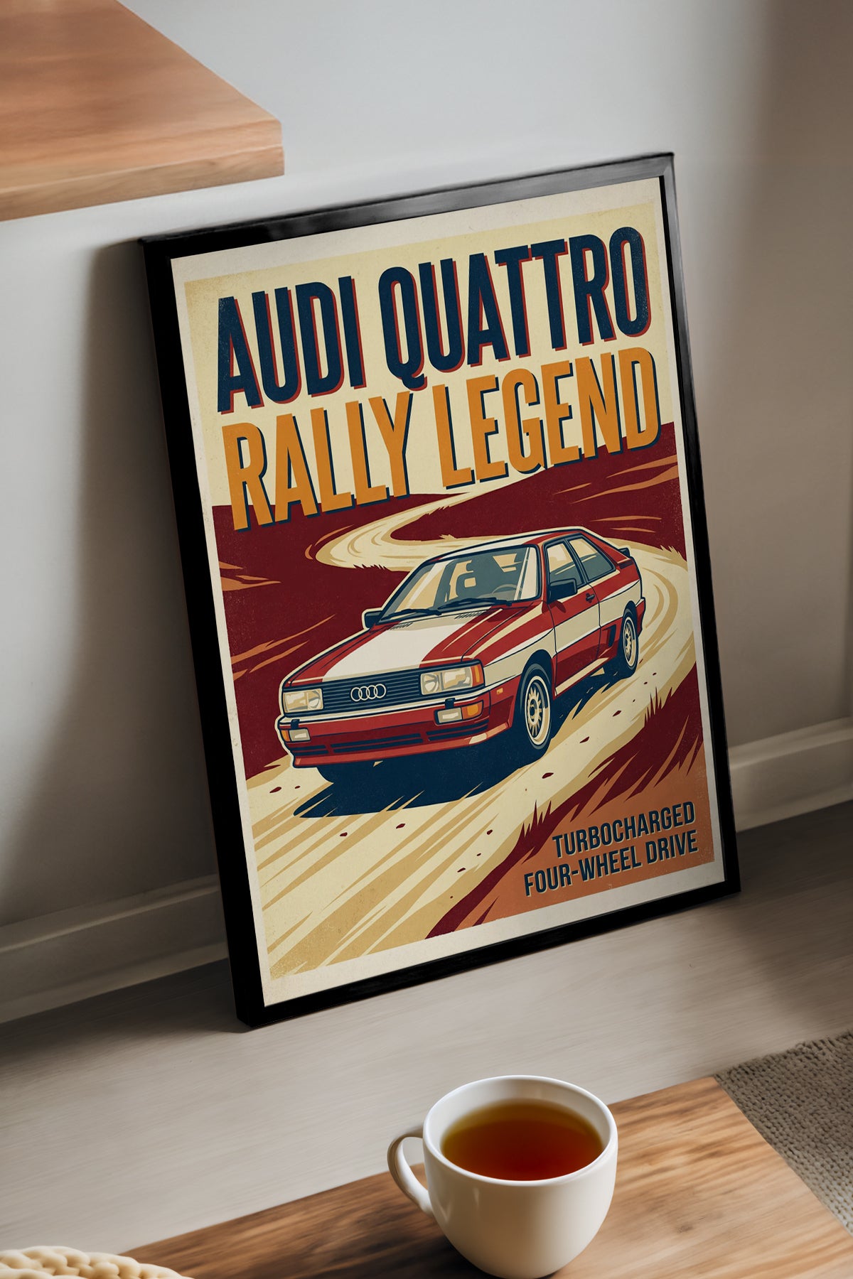 Audi Quattro - tablo