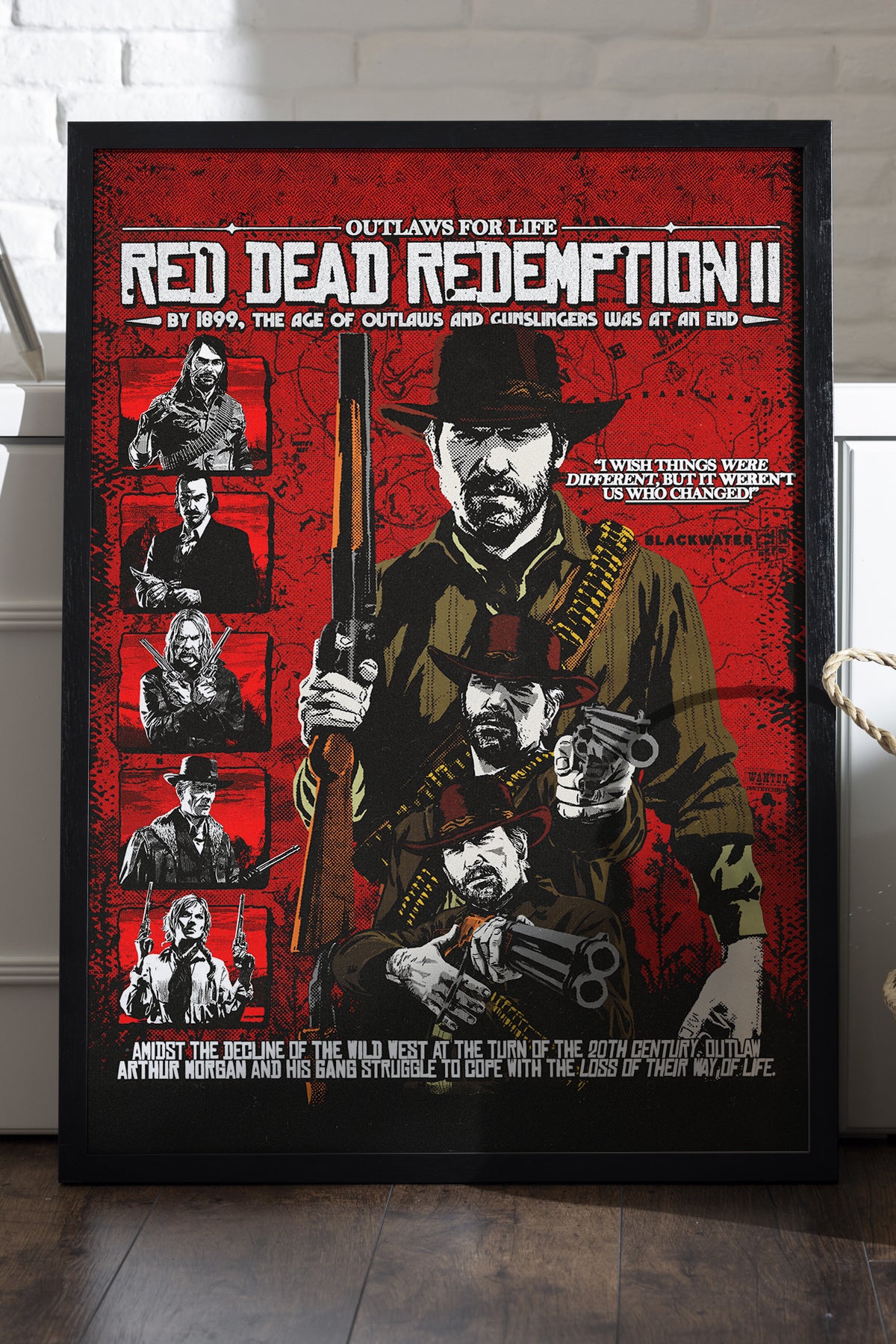 Red Dead Redemption - tablo