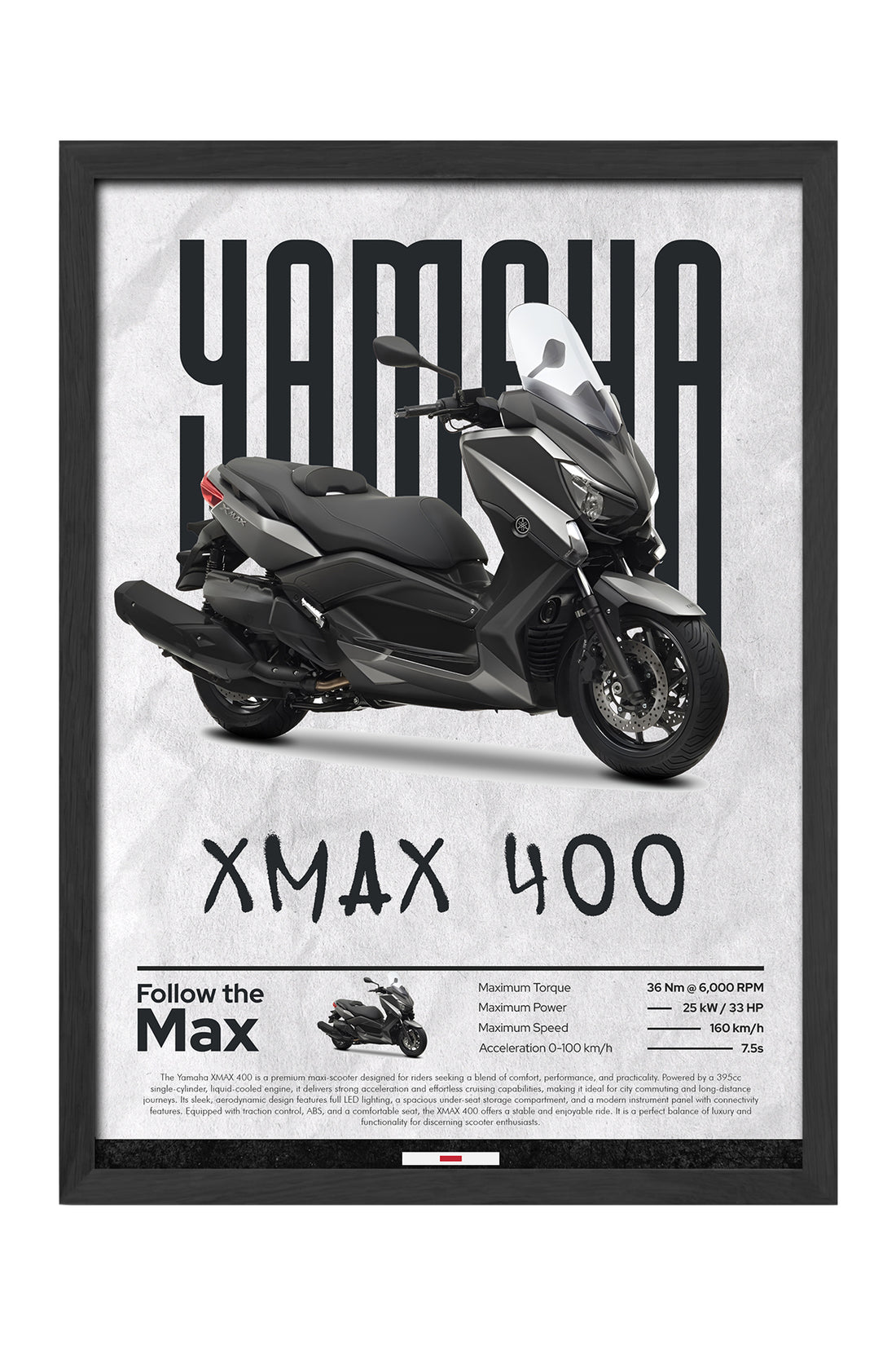 Yamaha XMAX 400 - tablo