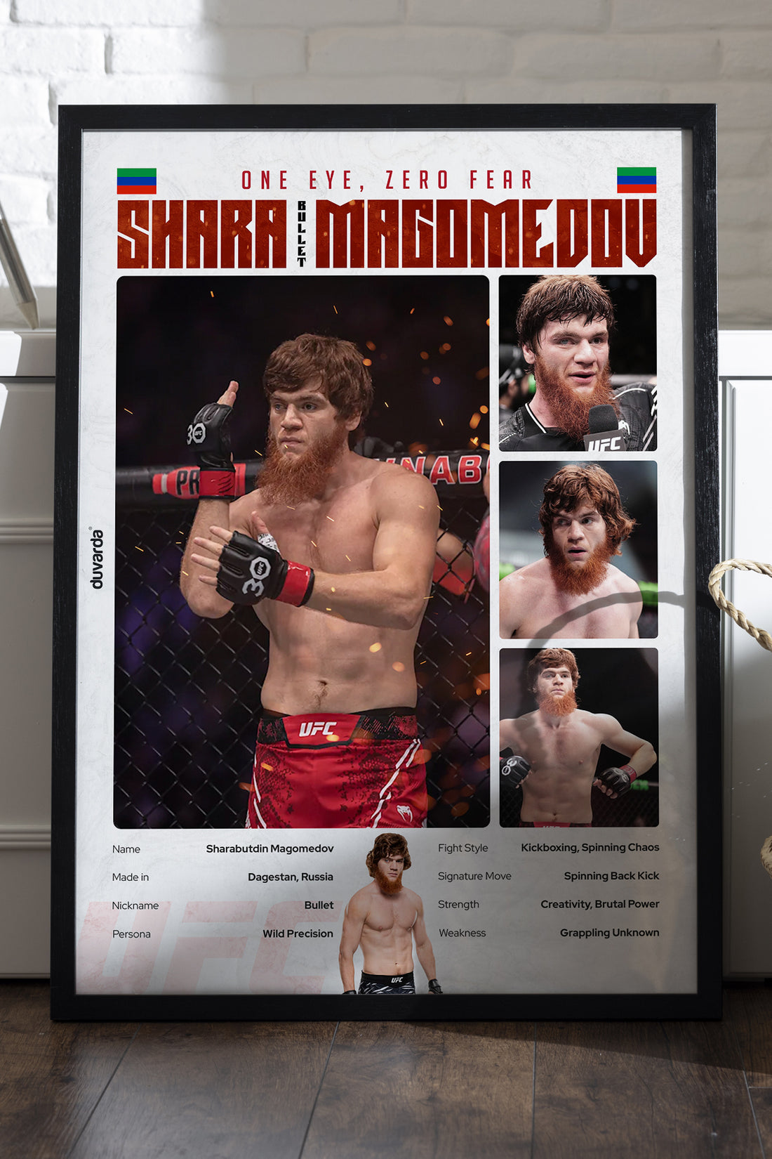 Shara Magomedov UFC - tablo