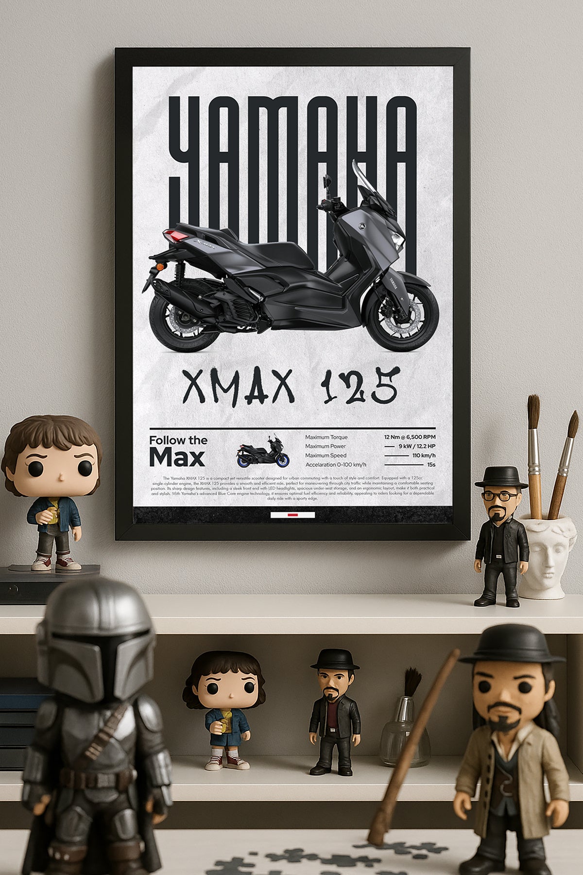Yamaha X-Max 125 - tablo