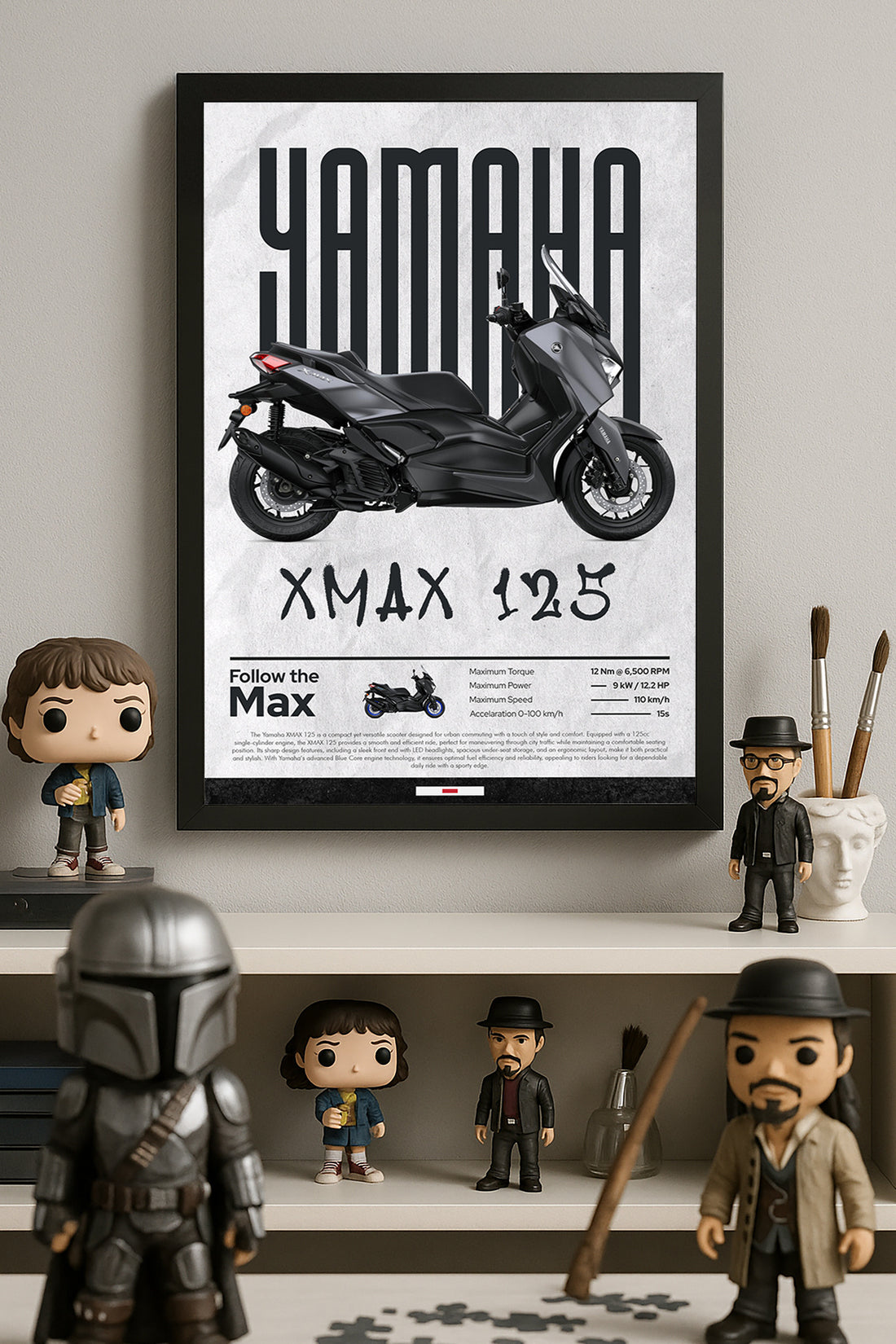 Yamaha X-Max 125 - tablo