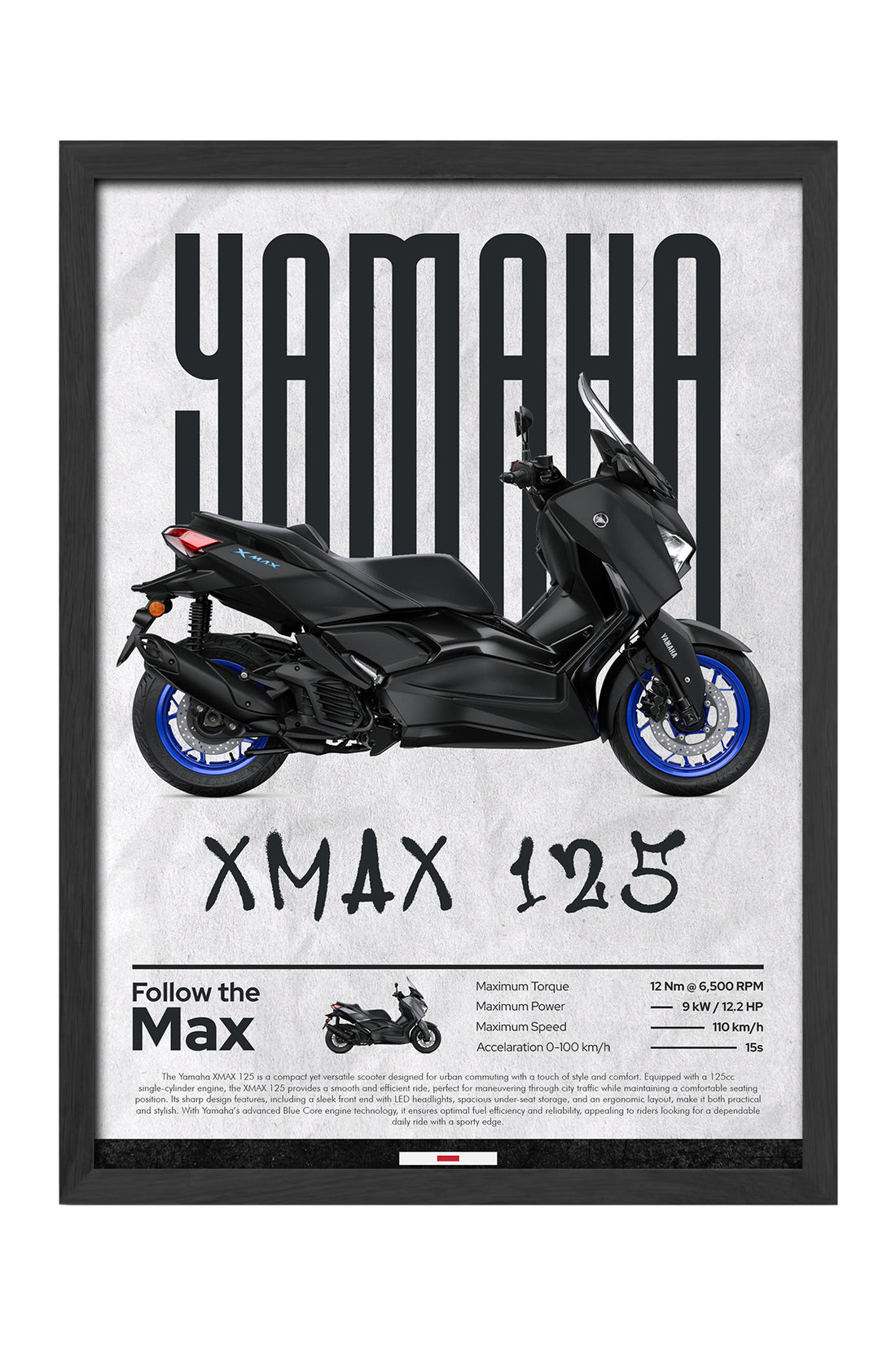 X-Max 125 - tablo