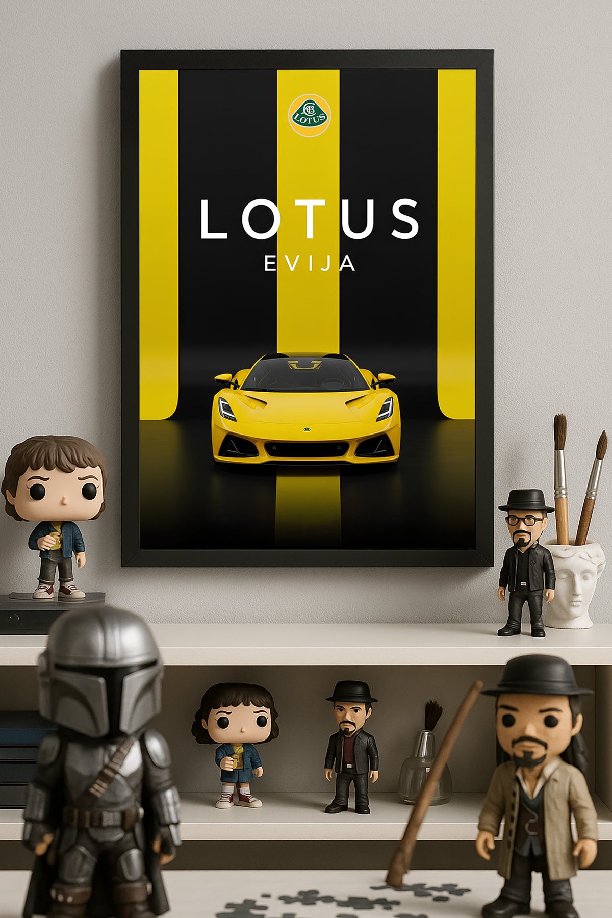 Lotus Evija - tablo