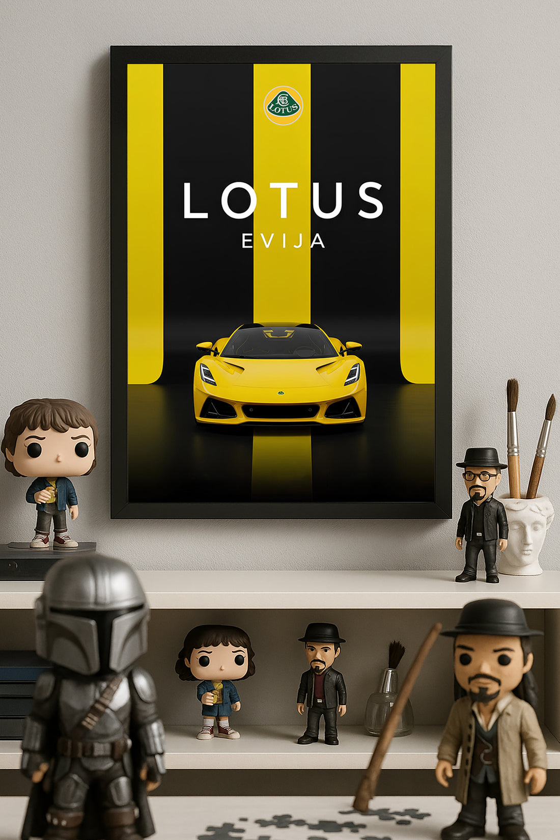 Lotus Evija - tablo
