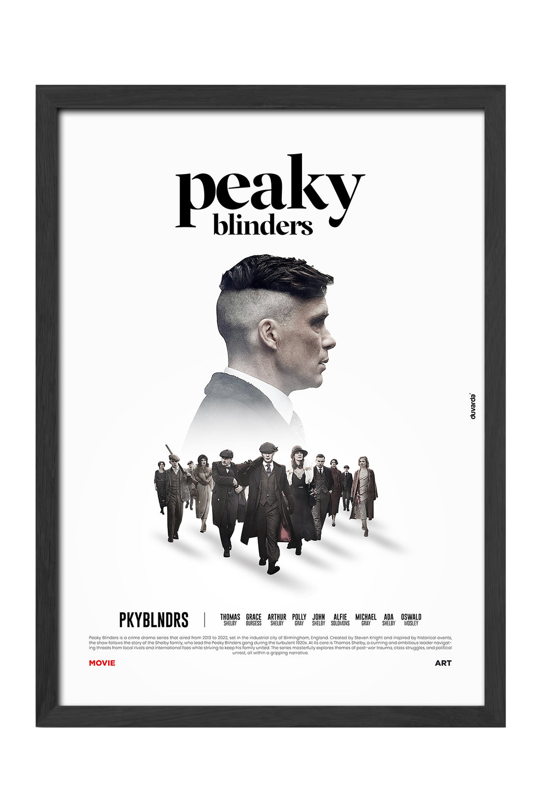 Peaky Blinders - tablo