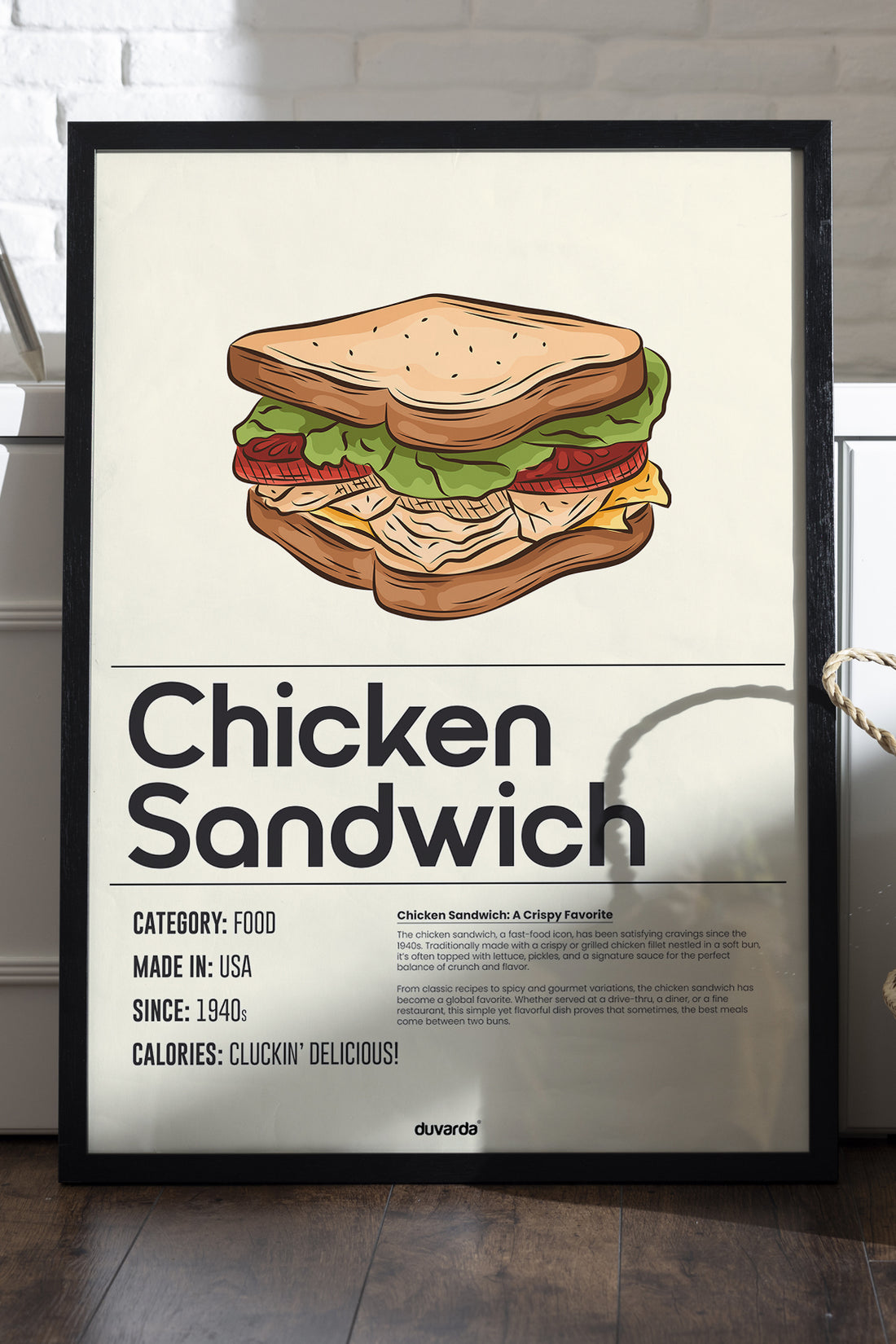 Chicken Sandwich - tablo
