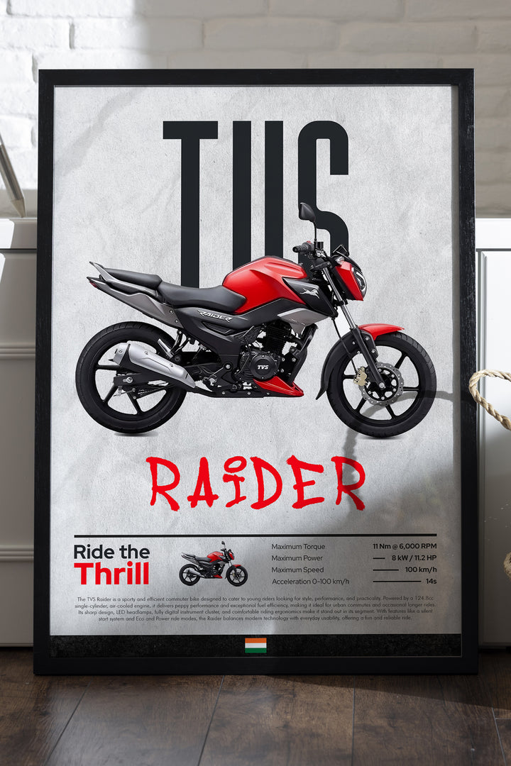 TVS Raider Kırmızı