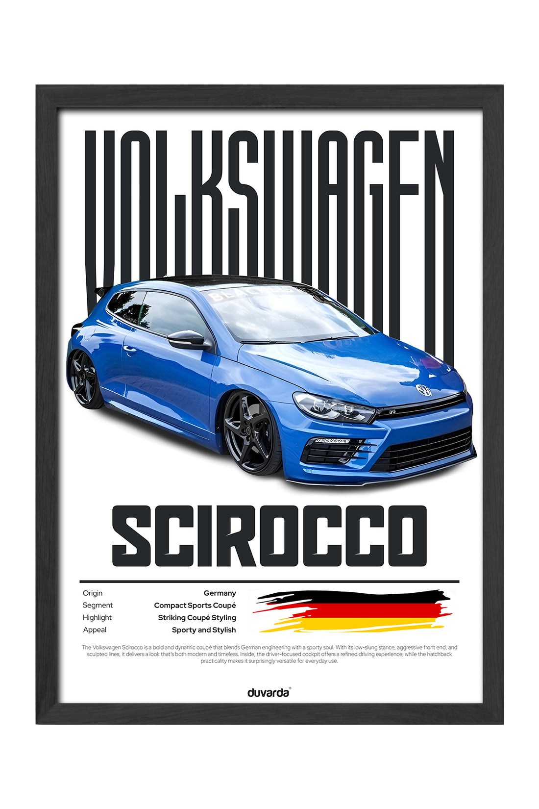 Volkswagen Scirocco - tablo