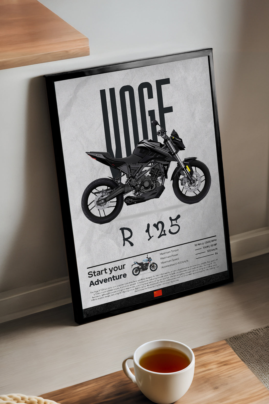 Voge R 125 Siyah